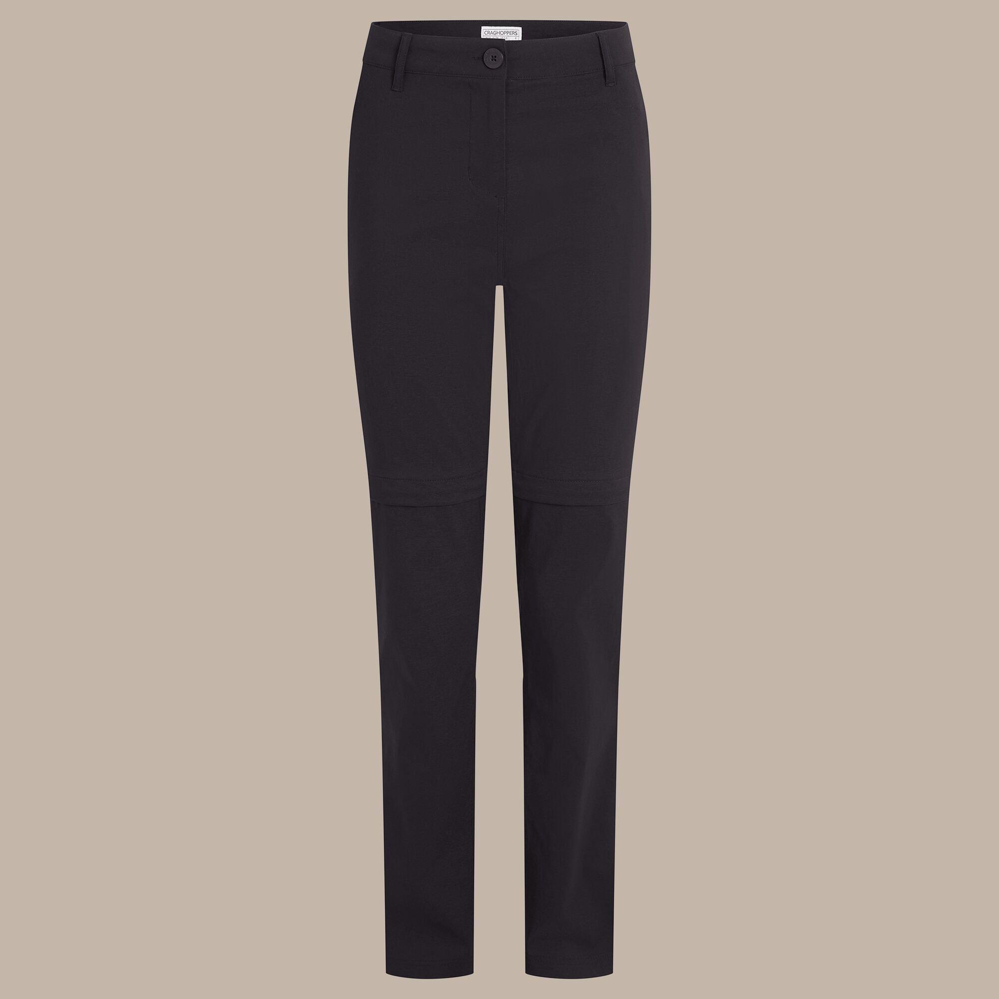 Black - Craghoppers - Womens Kiwi Pro III Water-Repellent  Convertible T - 12