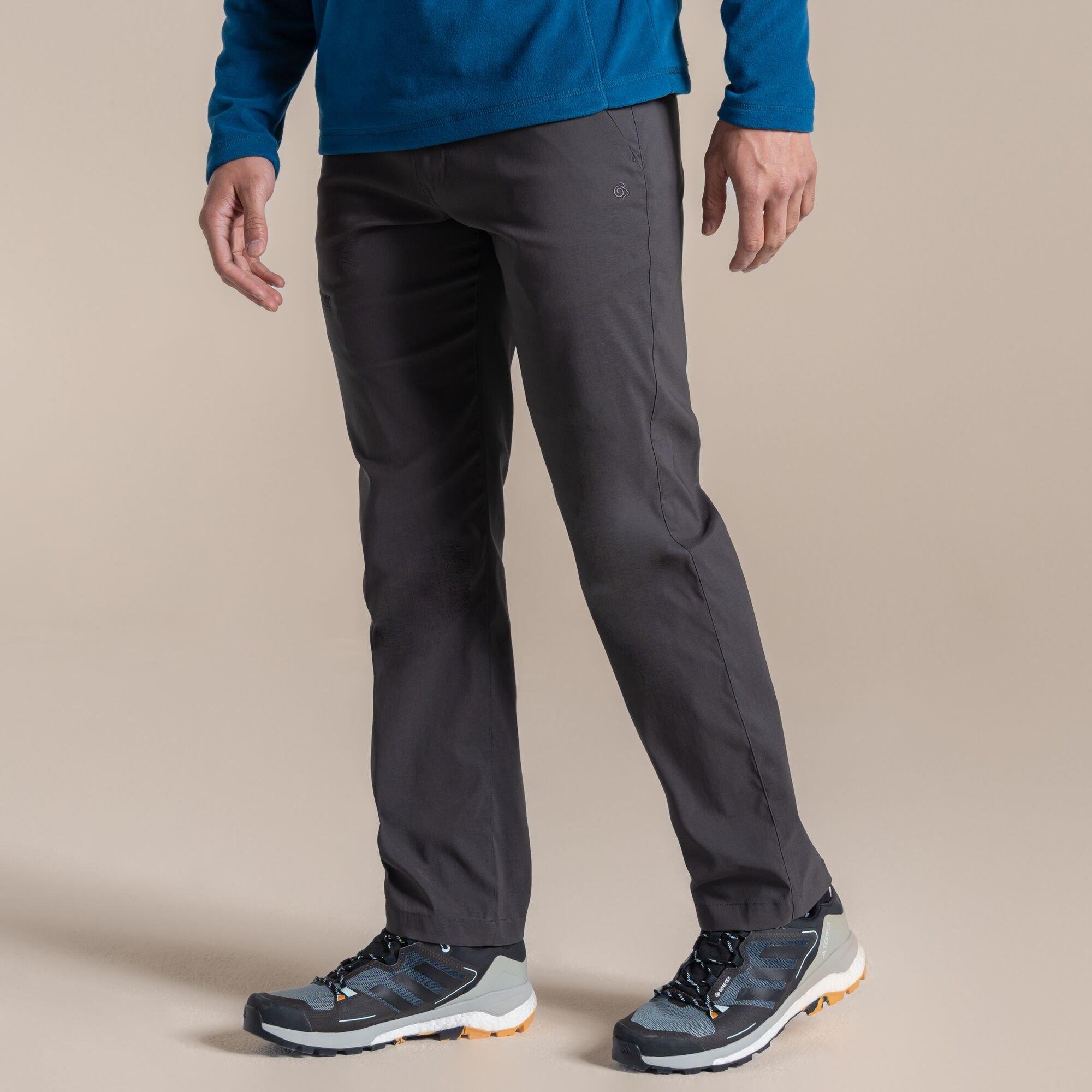 Craghoppers Men's Kiwi Pro Iii Uv Protective Trousers - Dark Lead - 38R
