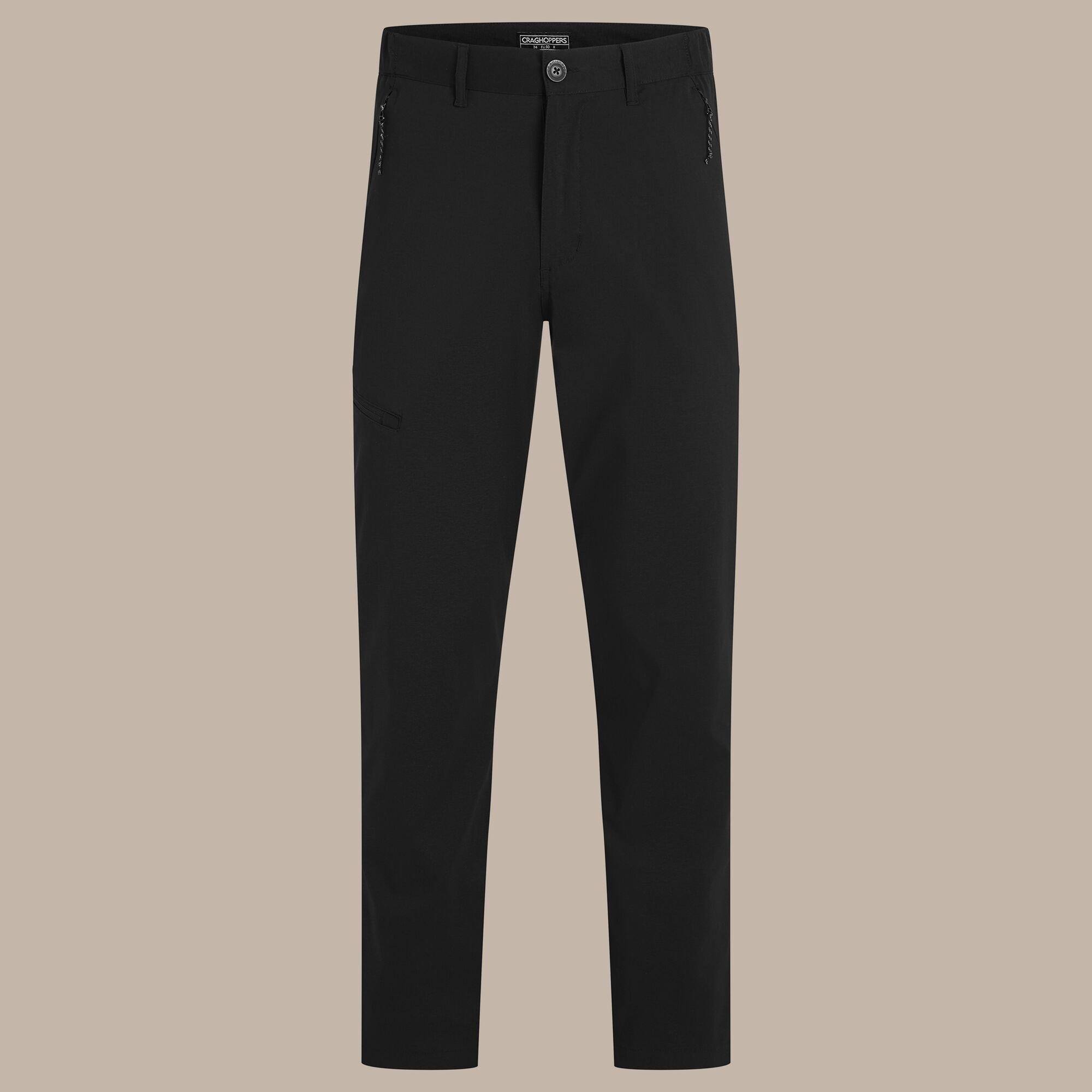 Black - Craghoppers - Mens Kiwi Pro III UV Protective Trousers - 12