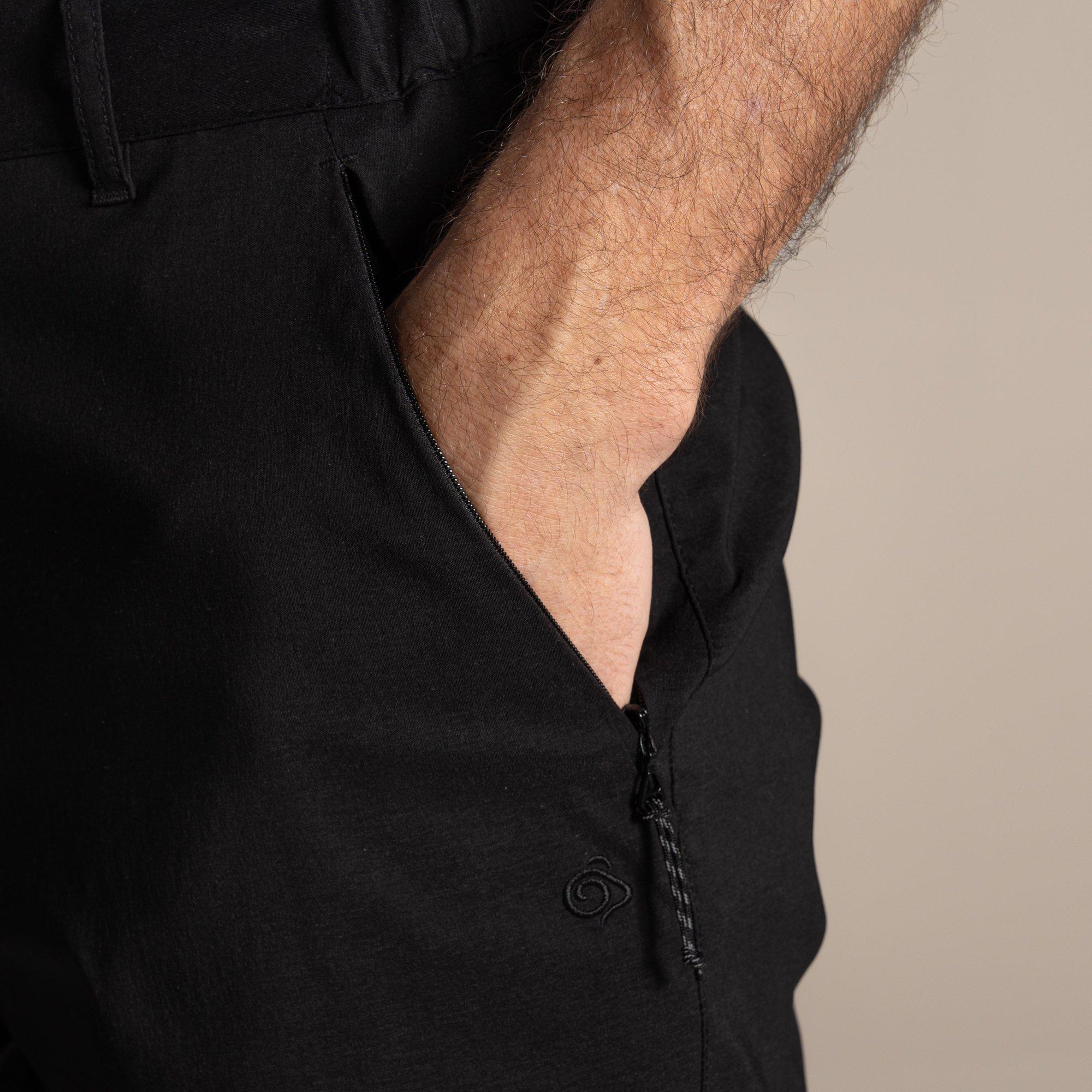 Black - Craghoppers - Mens Kiwi Pro III UV Protective Trousers - 7