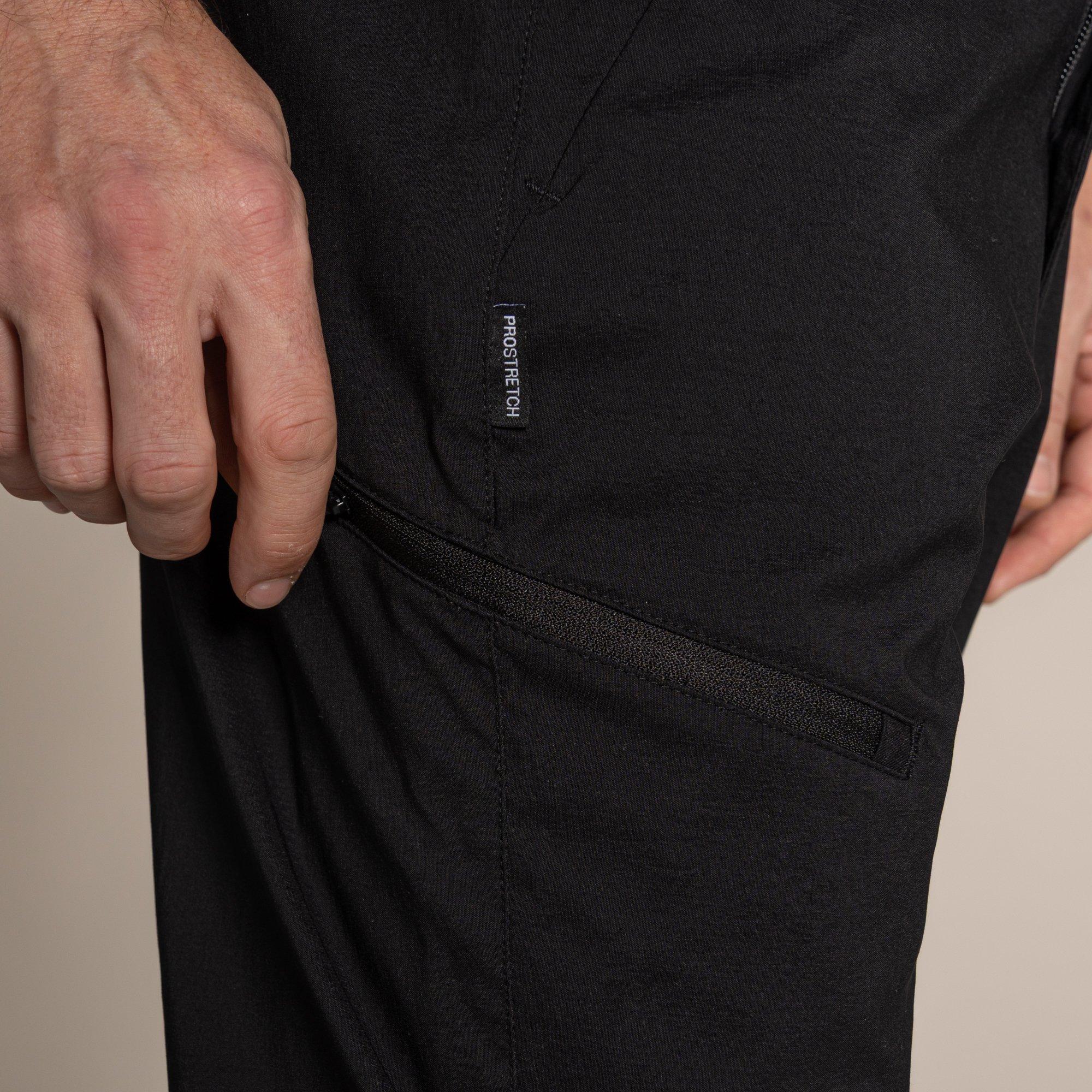 Black - Craghoppers - Mens Kiwi Pro III UV Protective Trousers - 9