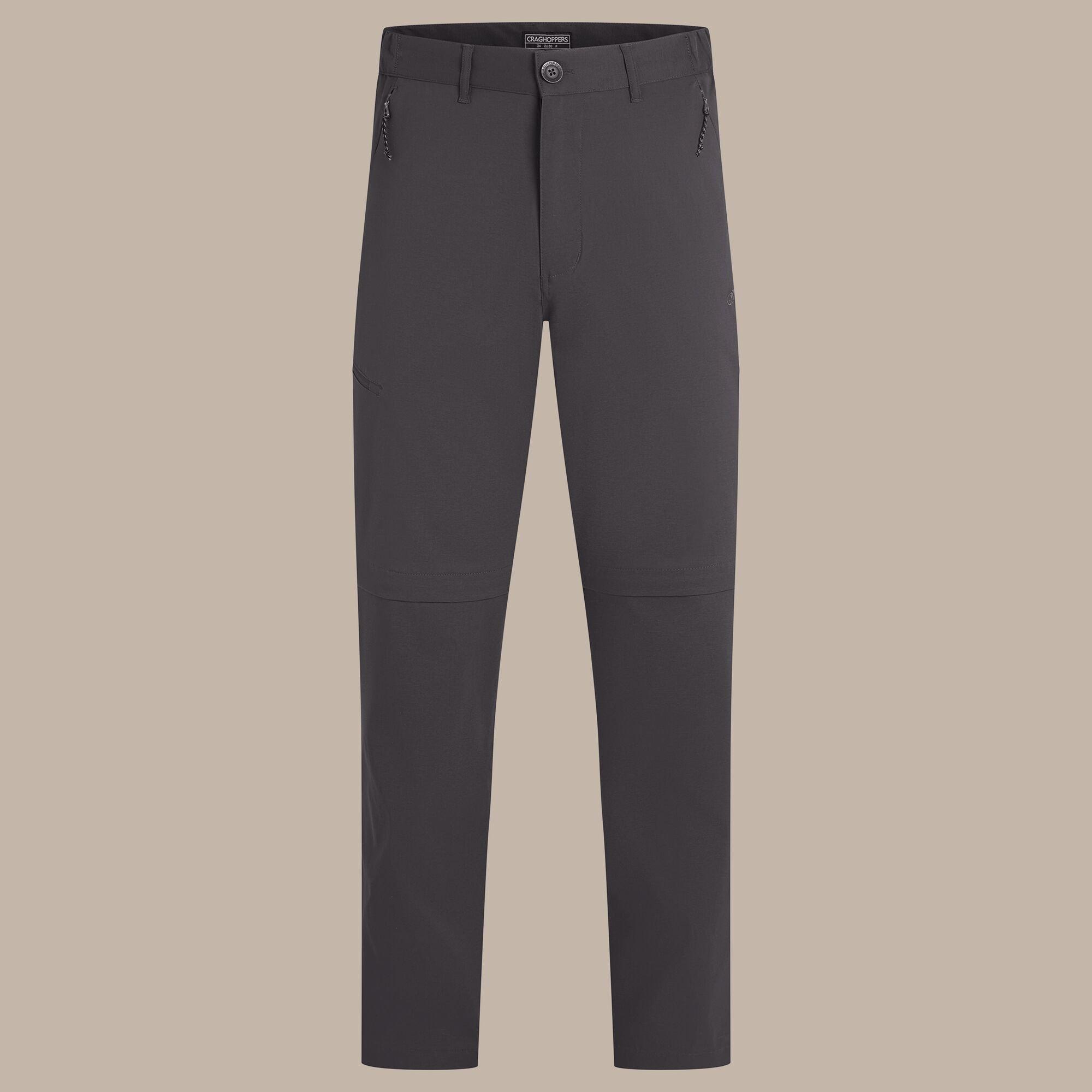 Dark Lead - Craghoppers - Mens Kiwi Pro III Water-Repellent  Convertible Tro - 12