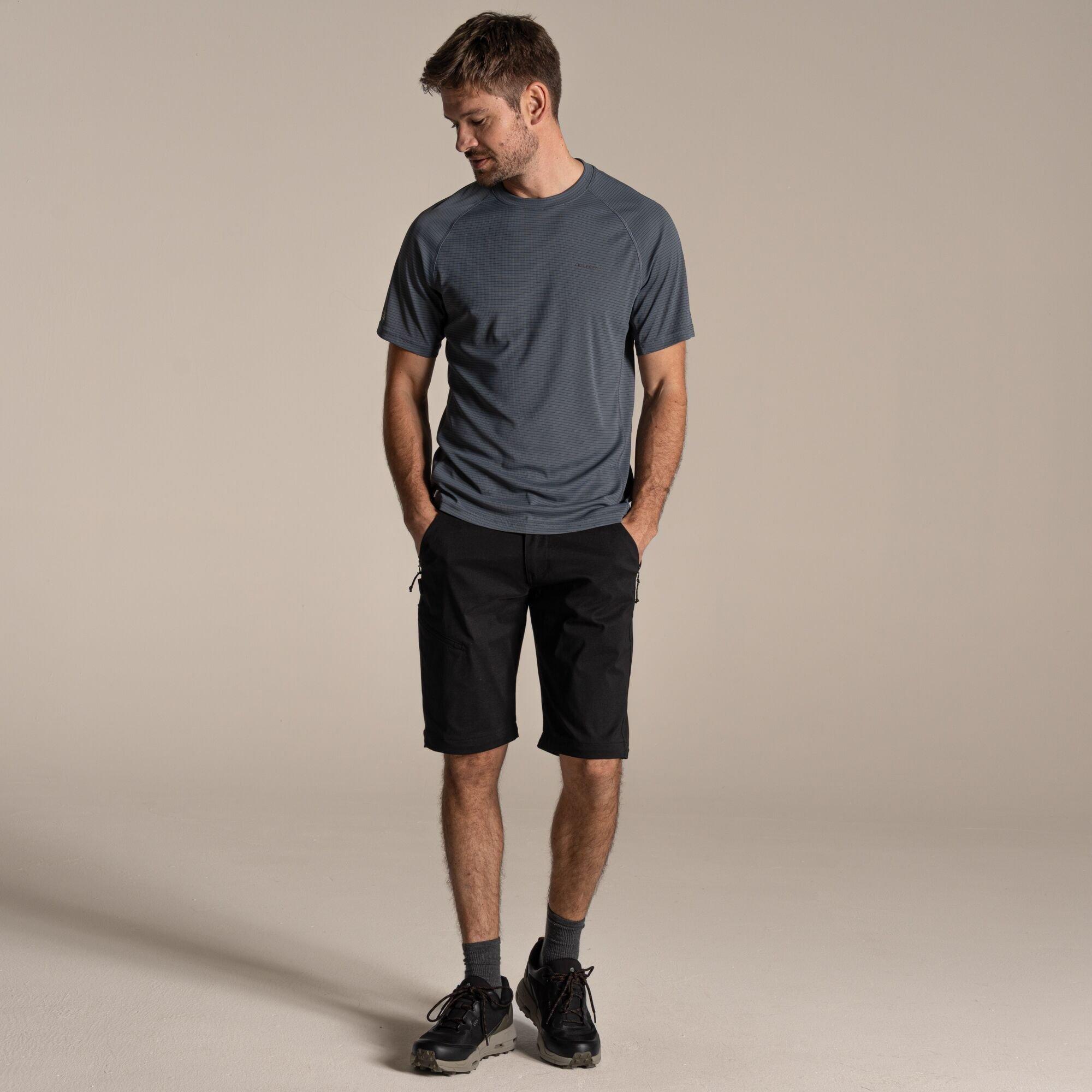 Black - Craghoppers - Kiwi Pro III Water-Repellent  Convertible Trousers - 2