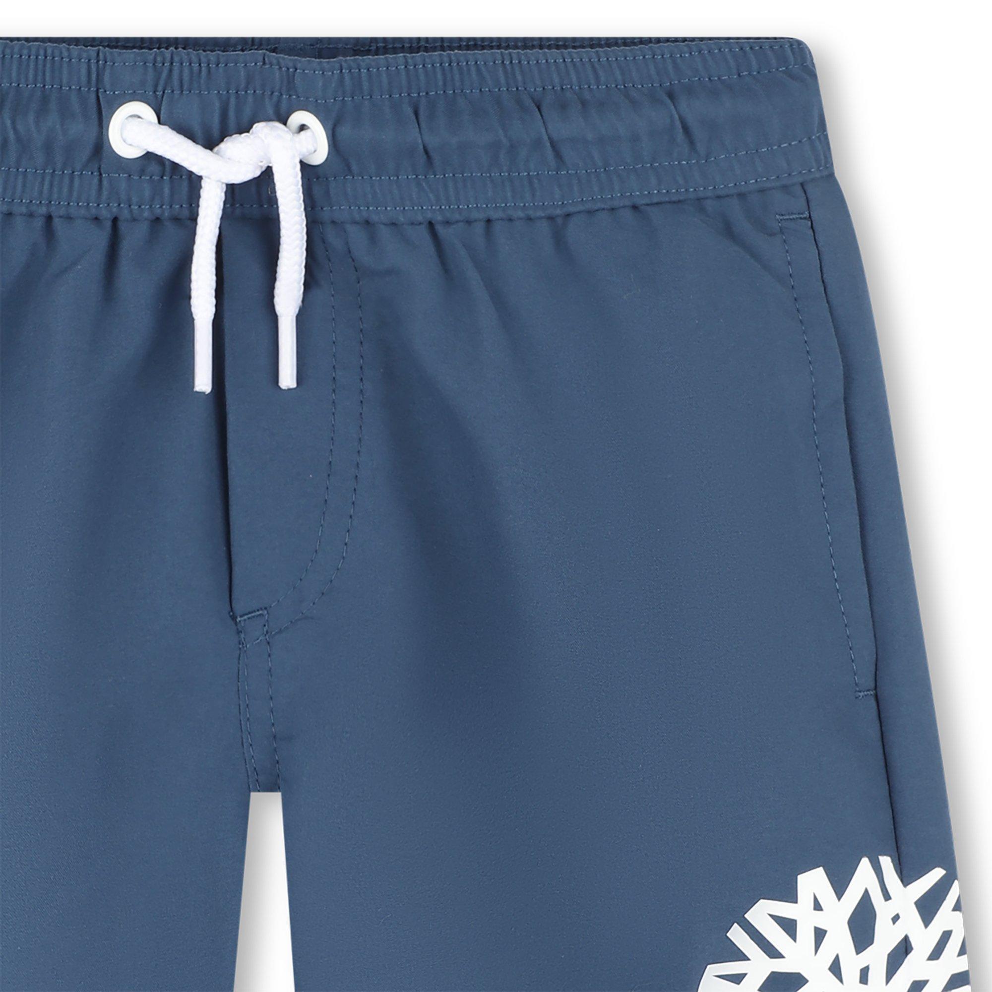 Dark Denim 82H - Timberland - Kids' Logo Swim Shorts - 3