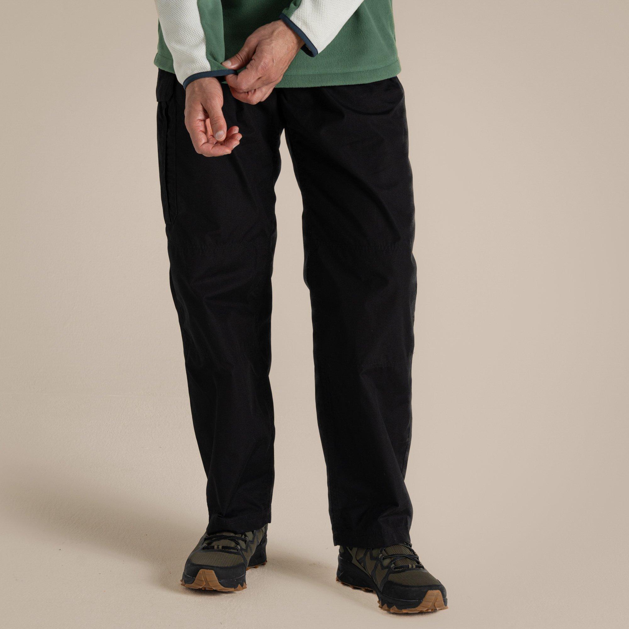 Black - Craghoppers - Kiwi Classic Water-Repellent Trousers - 1