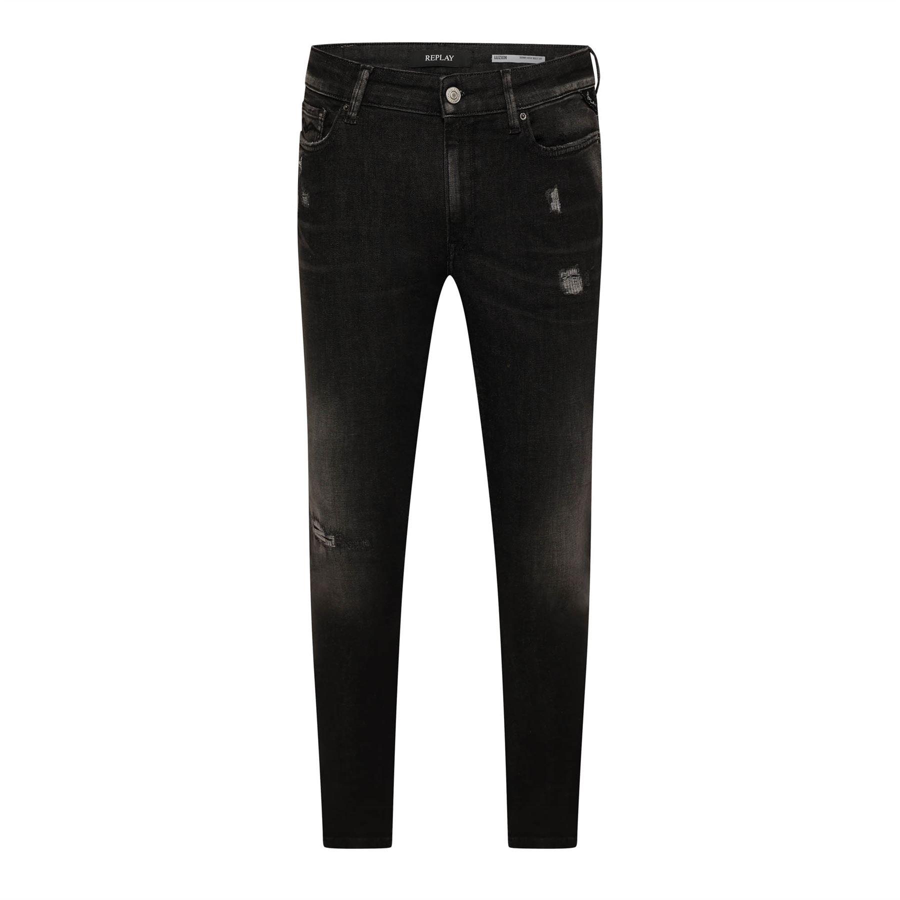 Replay Women's Grey New Luz Skinny-Fit Jeans - 28S