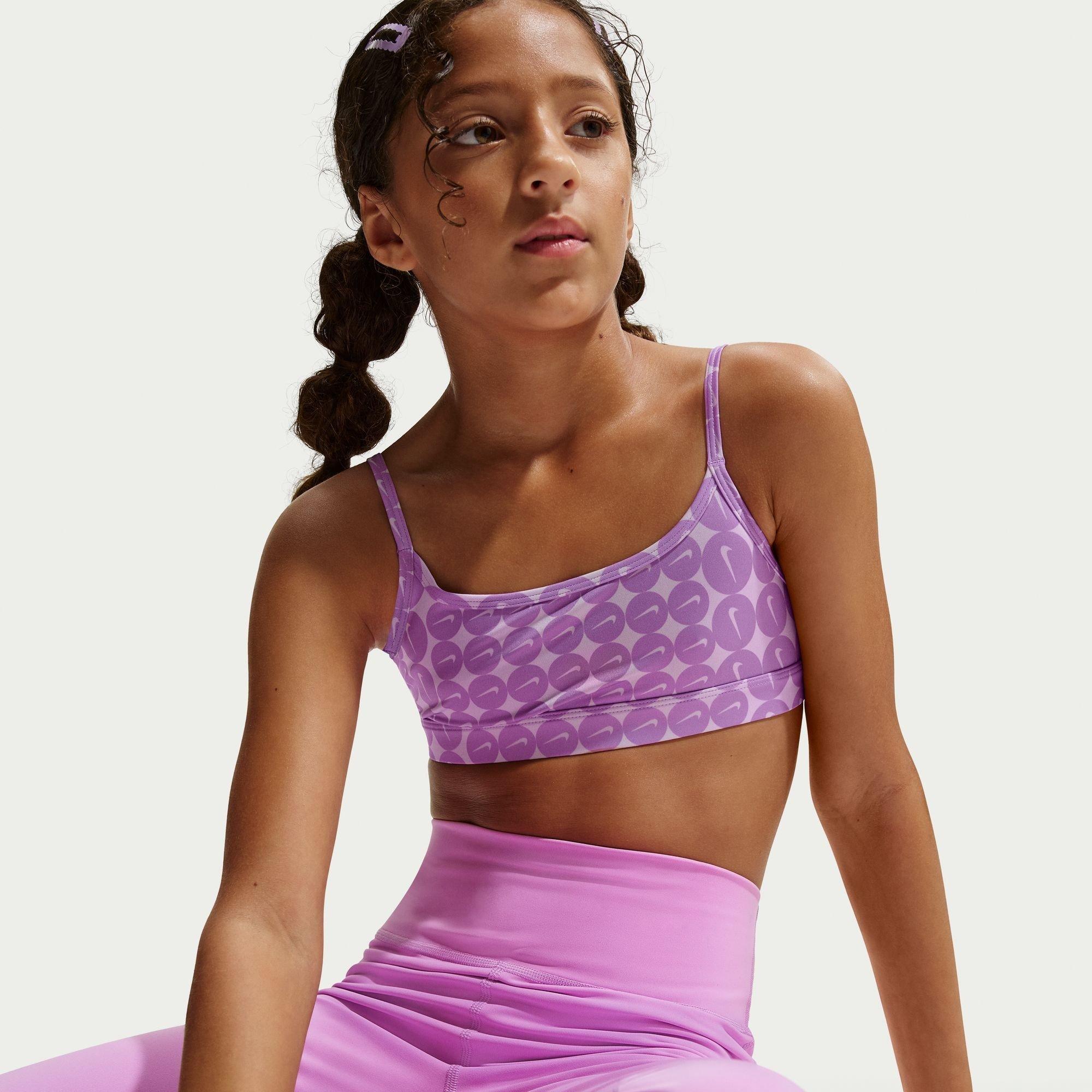 Kids' All-Over Print Non-Wired Low Impact Sports Bra