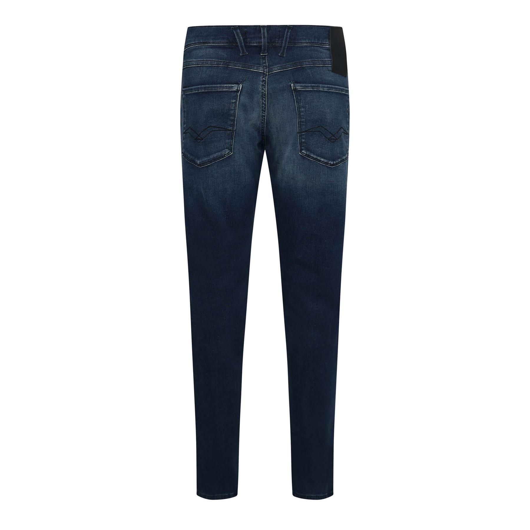 Blue - Replay - Anbass Slim-Fit Jeans - 2