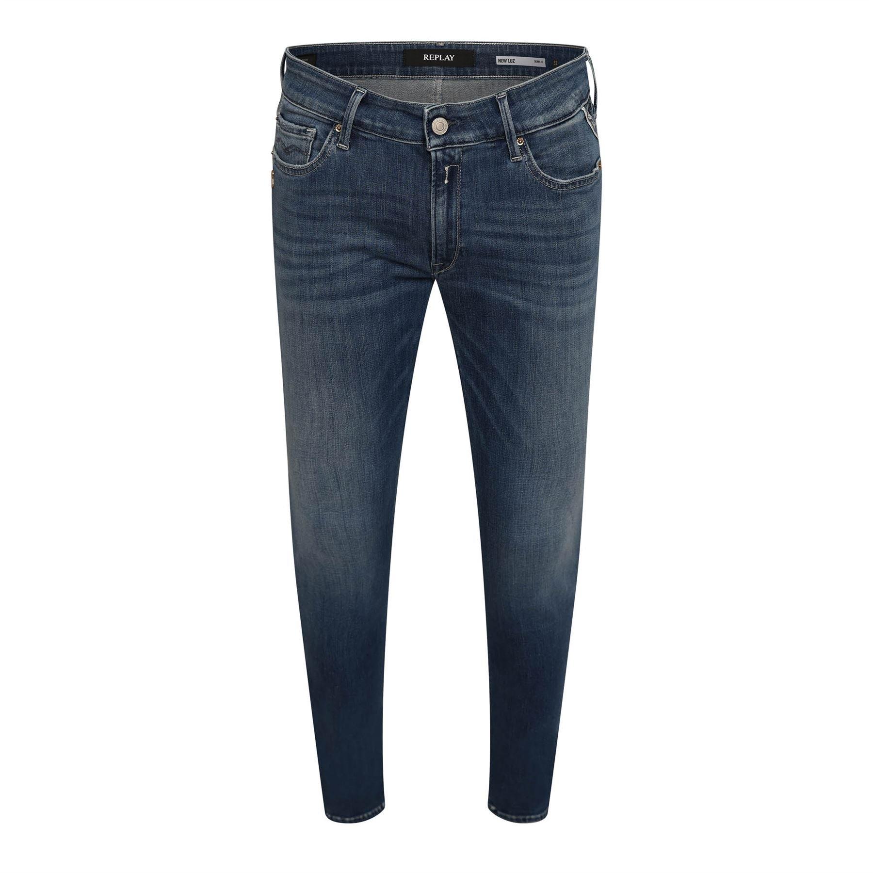 Replay New Luz Skinny-Fit Jeans - Blue - Size 30XS