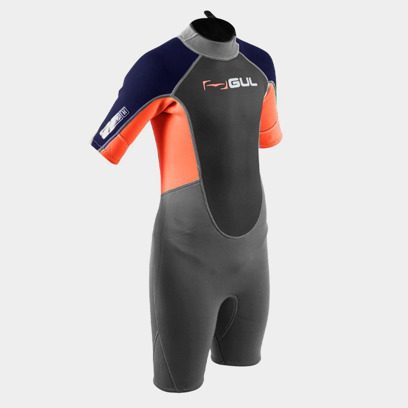 Grey/Blueaster - Gul - 3/2 SDL FL T2 JNR SHORTI - 3