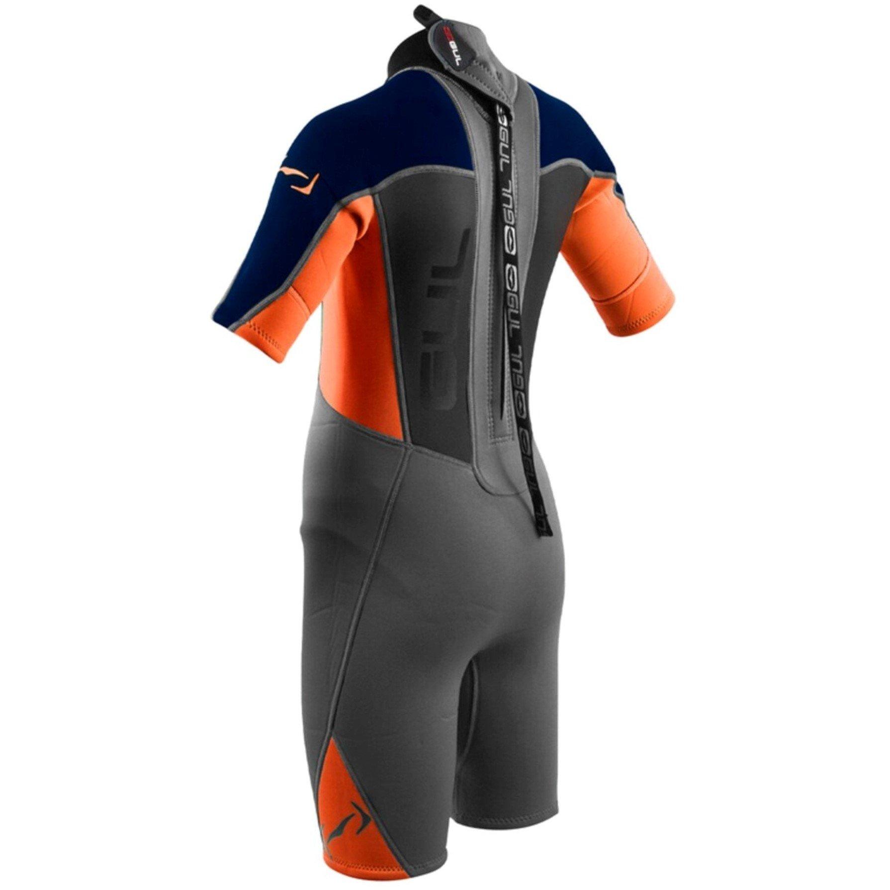 Grey/Blueaster - Gul - 3/2 SDL FL T2 JNR SHORTI - 4