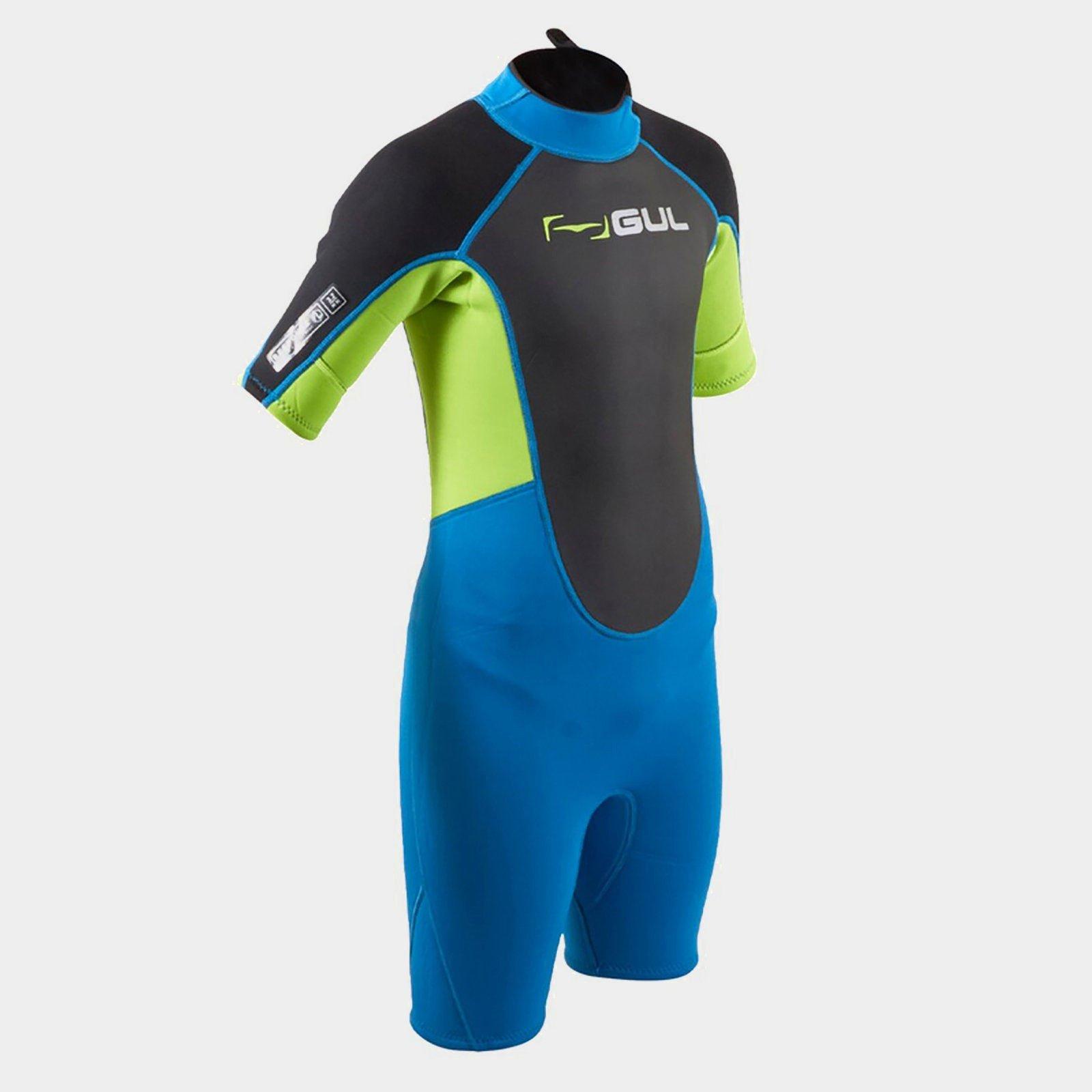 Grey/Blueaster - Gul - 3/2 SDL FL T2 JNR SHORTI - 5