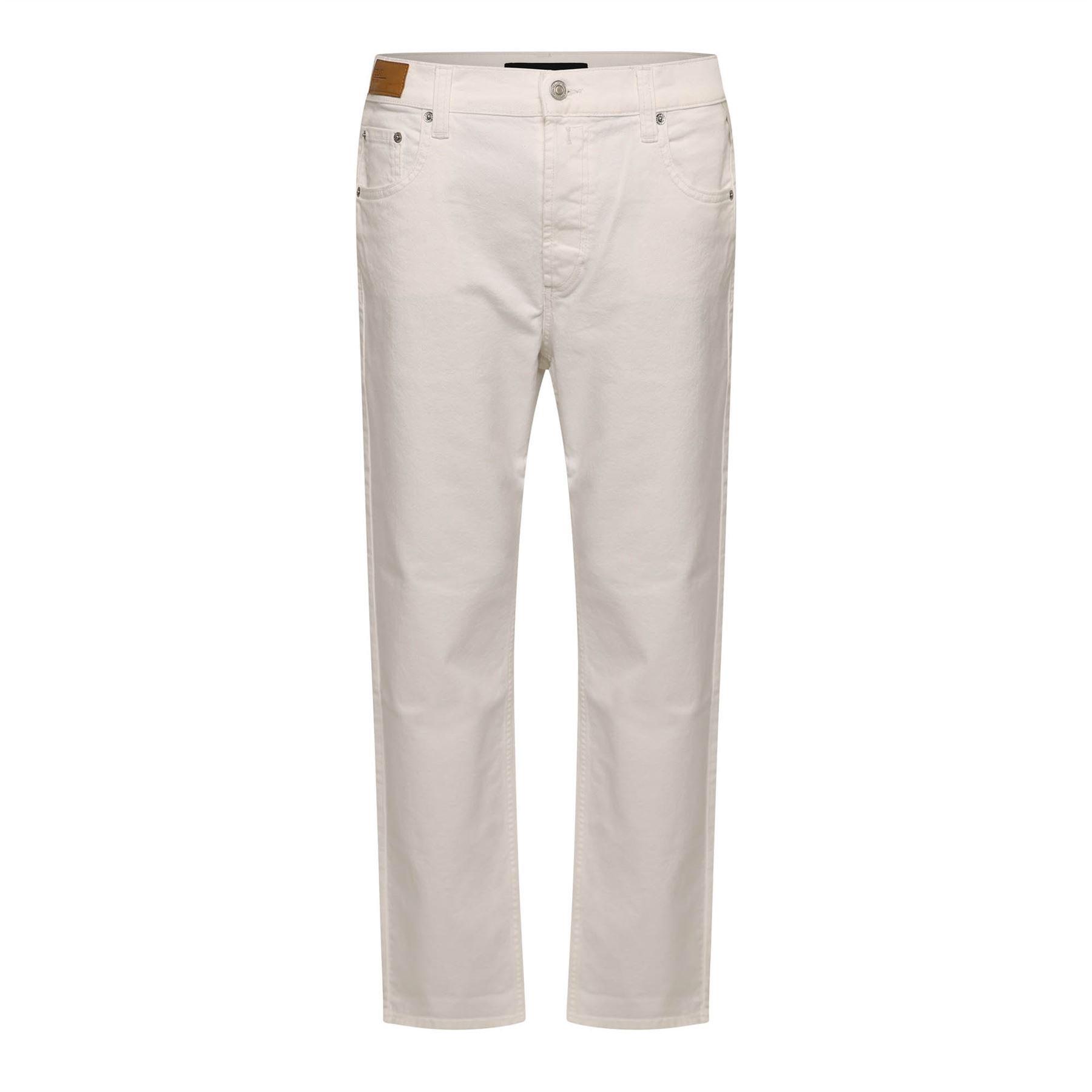 White - Replay - Maijke Straight-Fit Jeans - 1