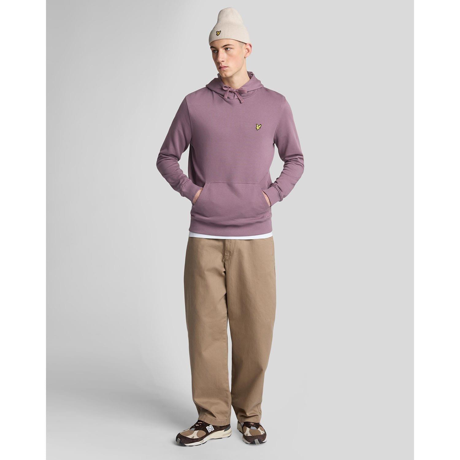 Purple - Lyle and Scott - Pullover Hoodie - 2