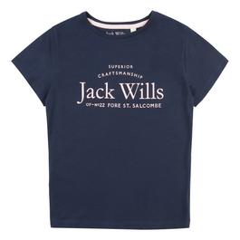 Jack Wills JW Script T-Shirt Childs