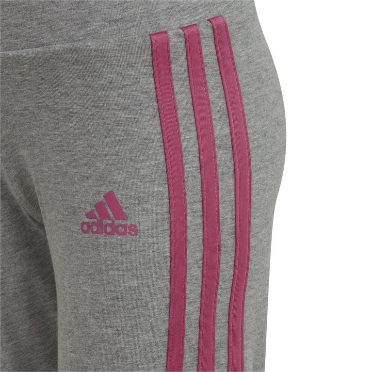 Mgrey Hthr - adidas - Warm-up Tricot Regular Tapered 3-Stripes Track Pants  Baby Girls - 4