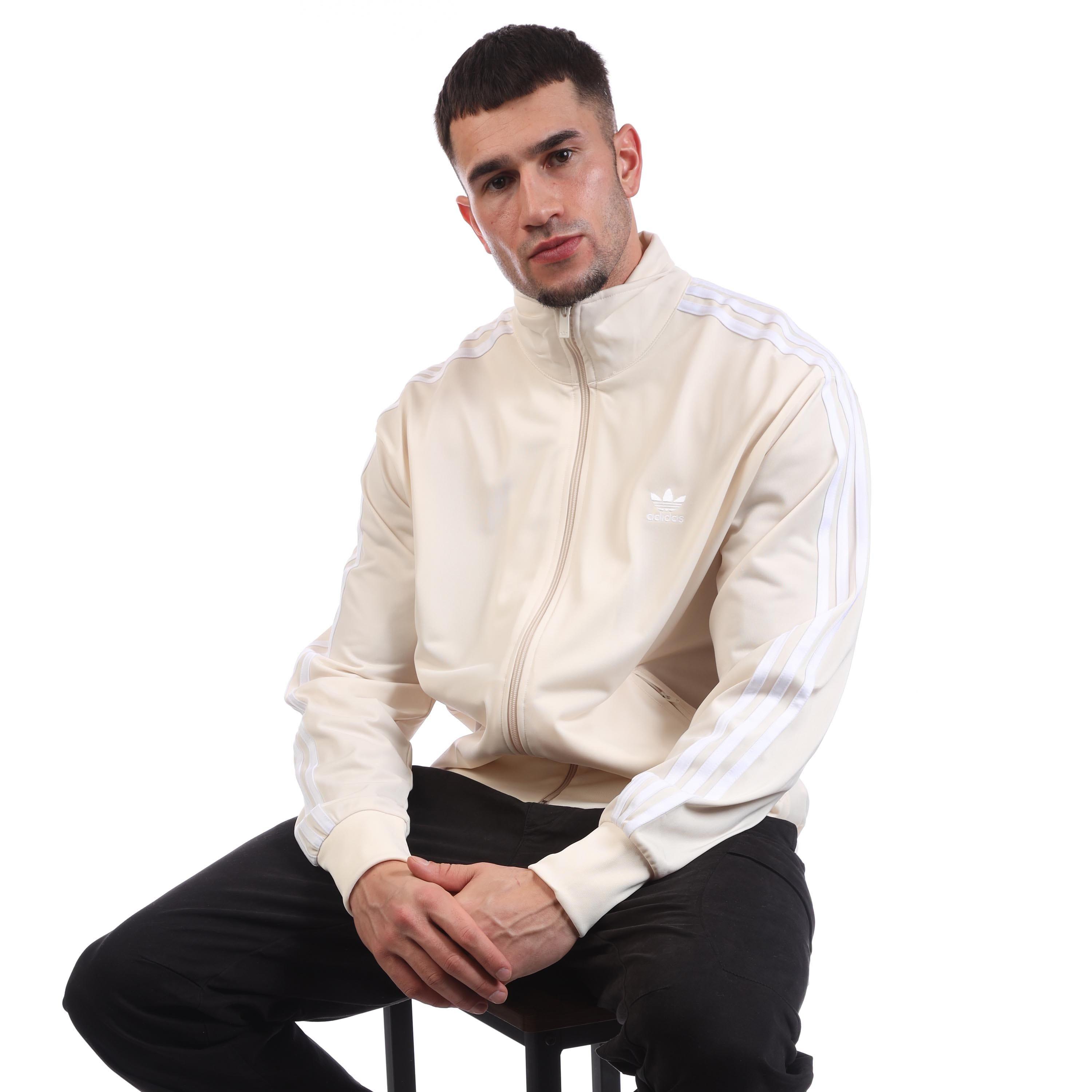 White - adidas Originals - Adicolor Classics Firebird Track Top - 4