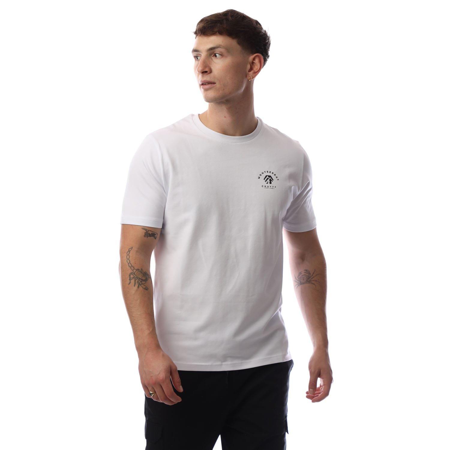 White - Cruyff - Domain T-Shirt - 1