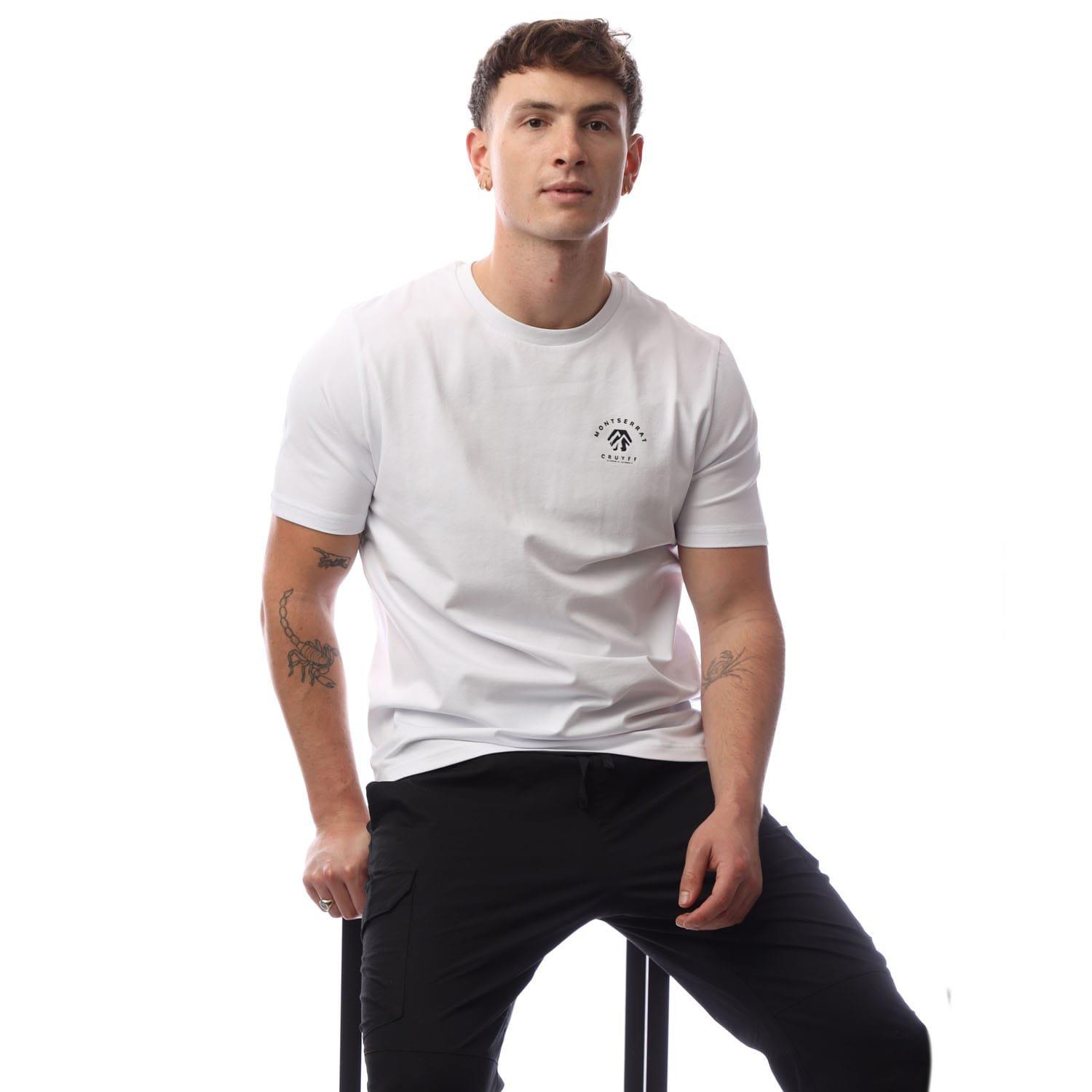 White - Cruyff - Domain T-Shirt - 4