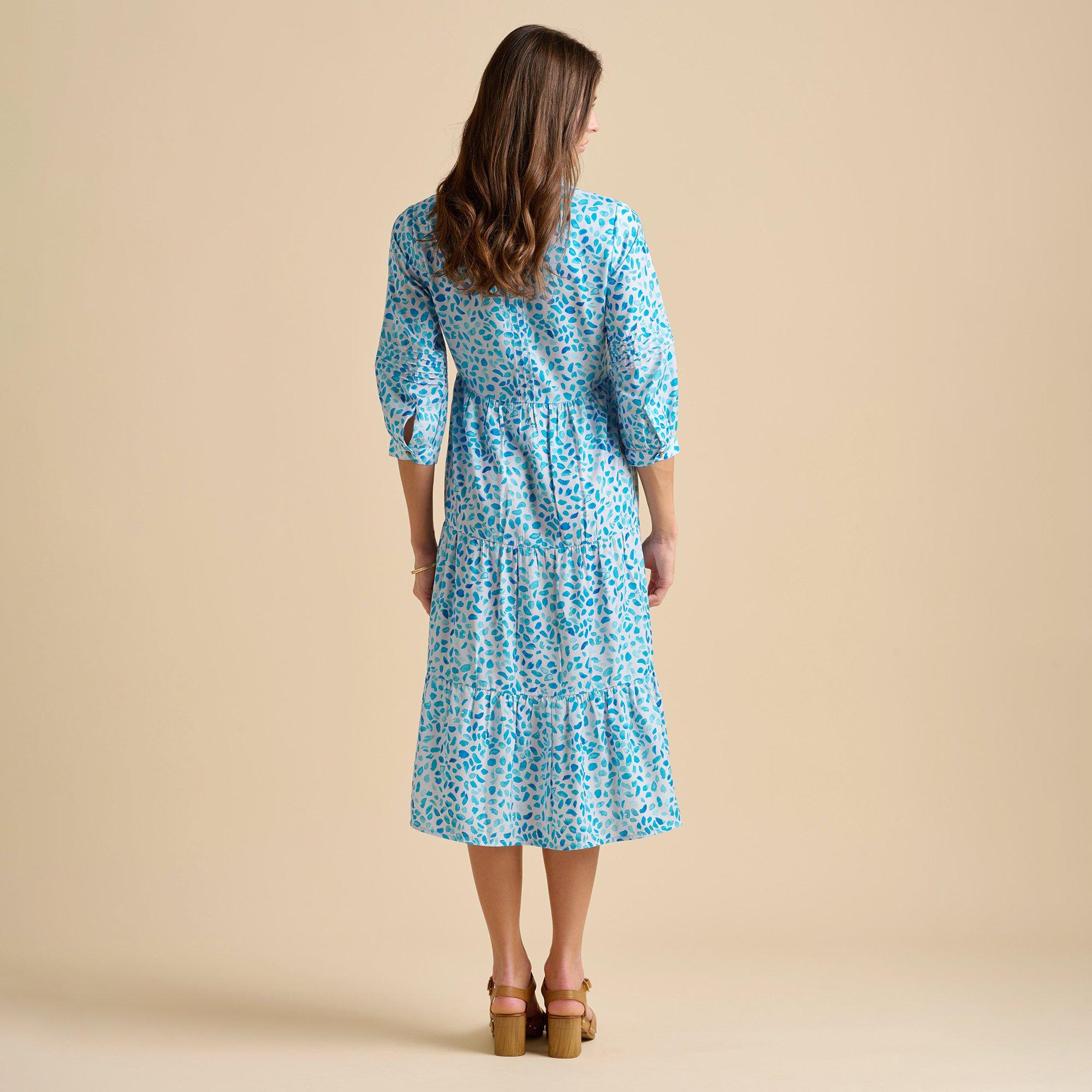 Blue - Brakeburn - Sea Glitter Midi Dress - 3