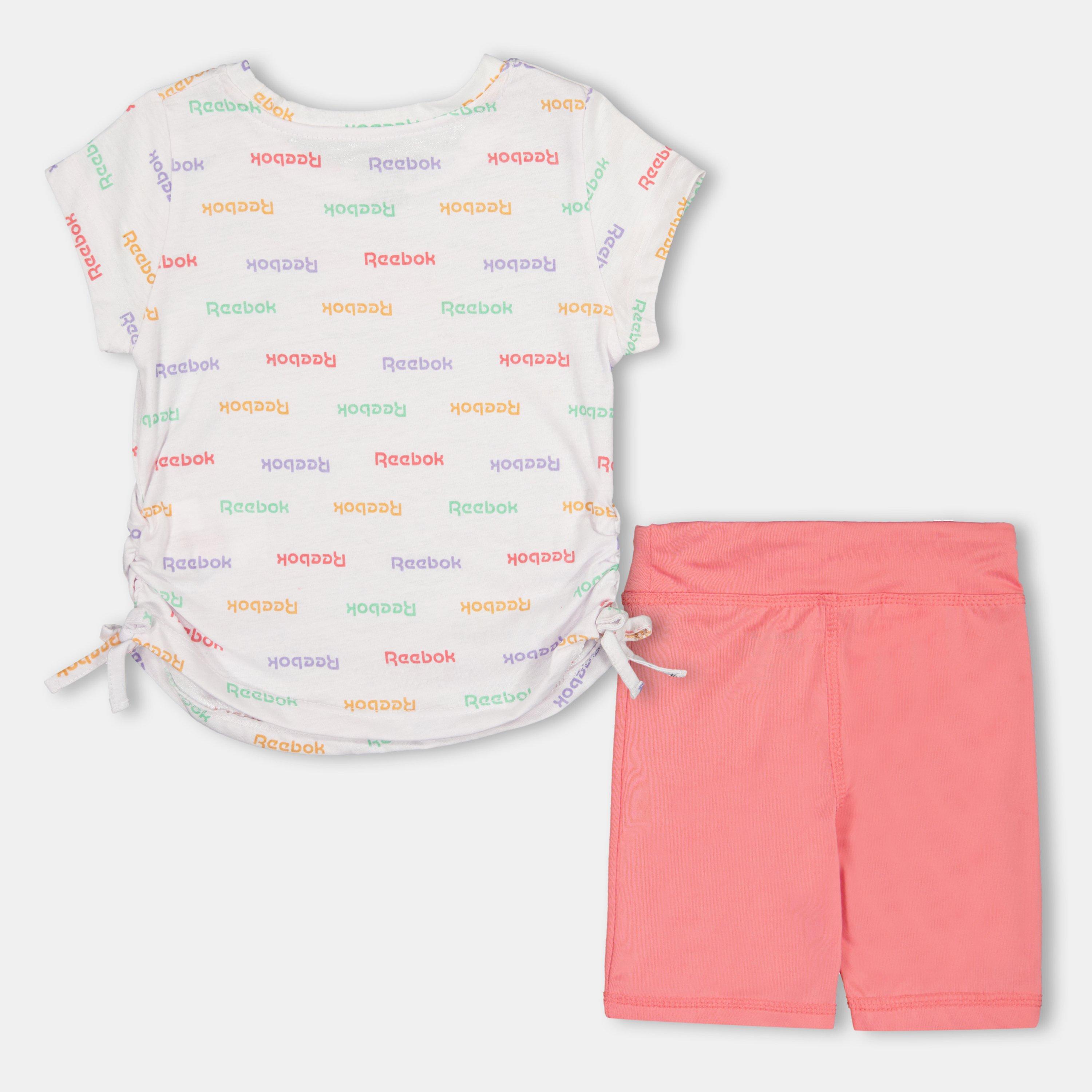 Strawberry - Reebok - Bike Top and Shorts T-Shirt Set - 2