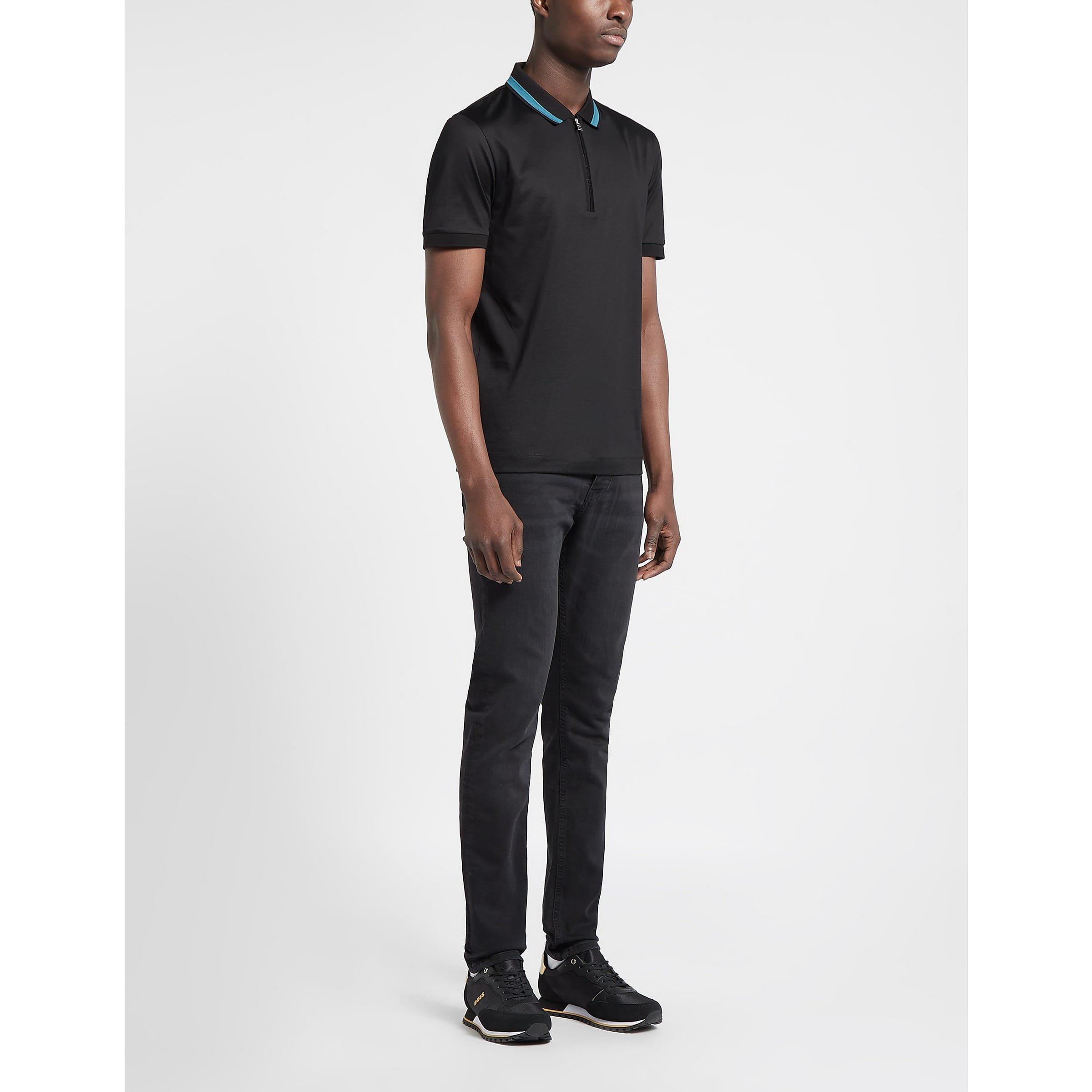 Black - Hugo - Men's Taber Tapered Slim Fit Jeans - 3