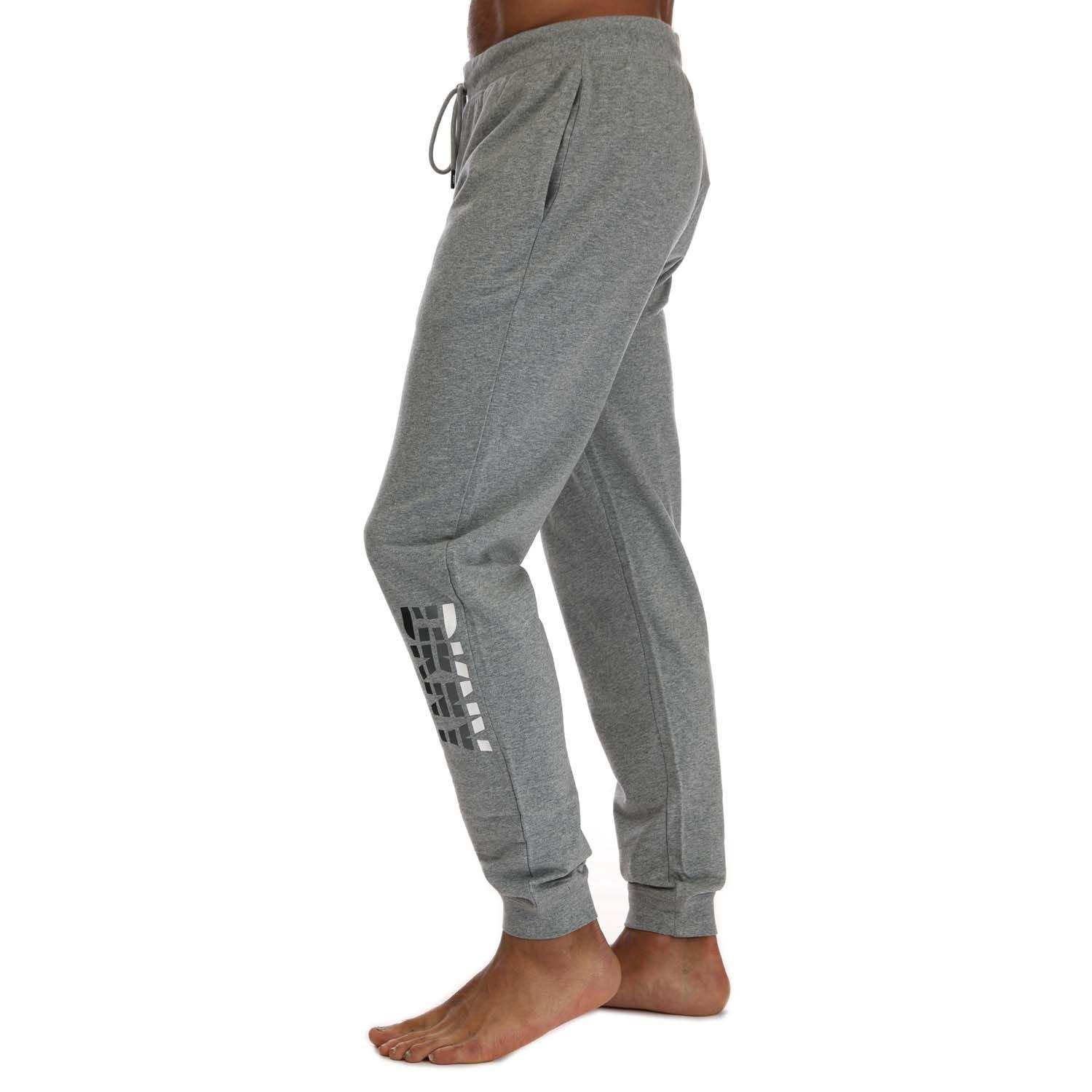 Grey Marl - DKNY - Men's Fisher Cats Lounge Pyjama Set - 4