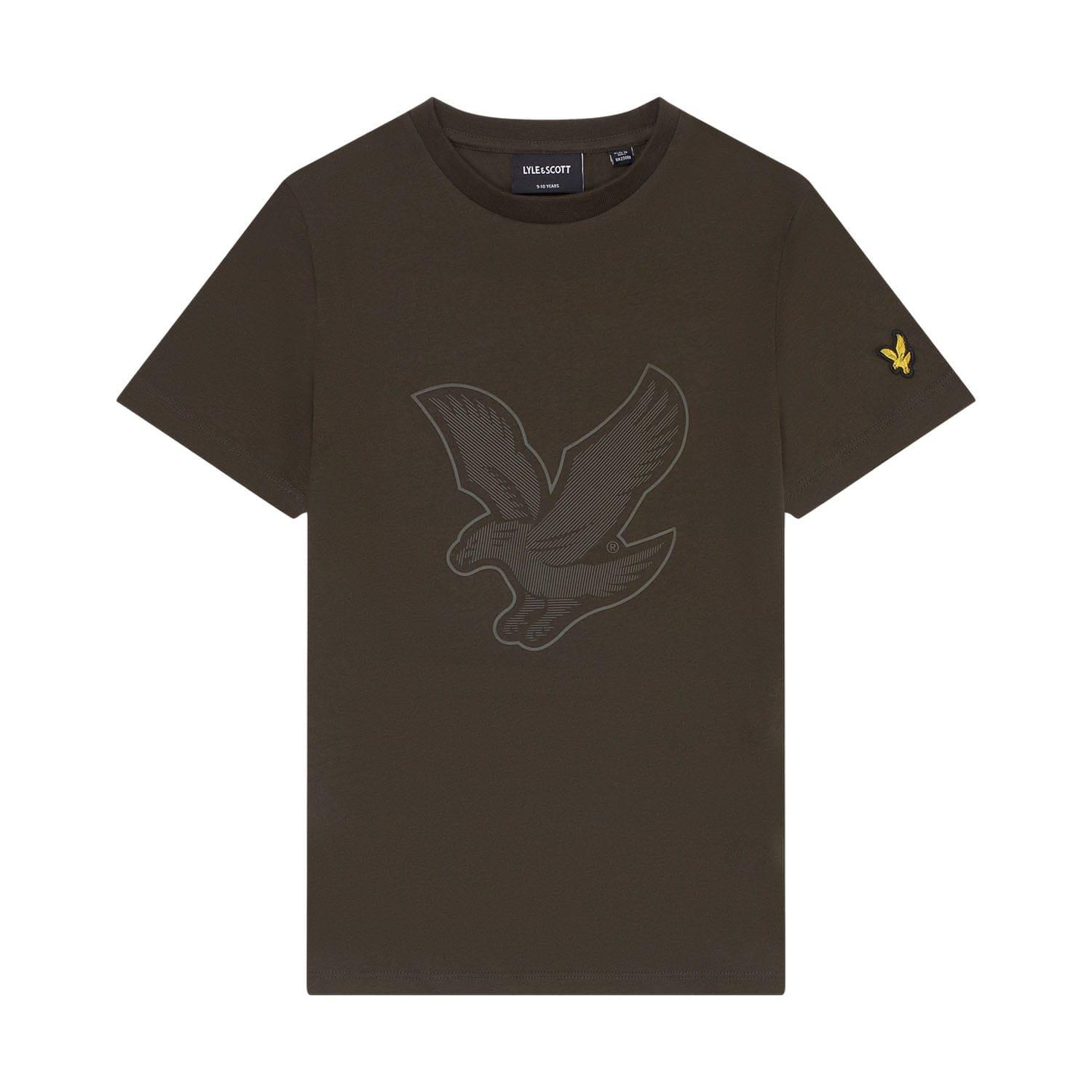 Olive - Lyle and Scott - Graphic Eagle T-shirt - 1