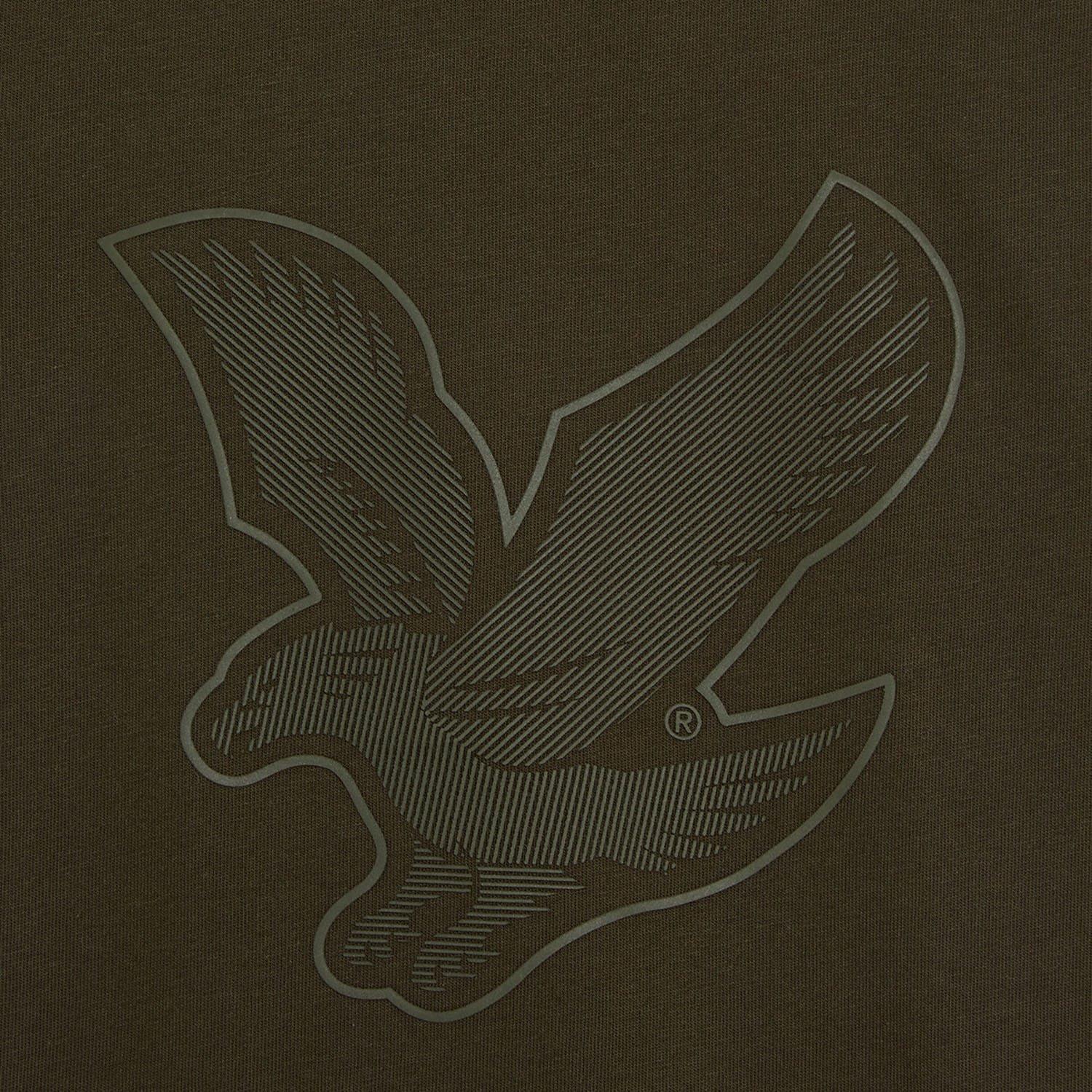 Olive - Lyle and Scott - Graphic Eagle T-shirt - 3