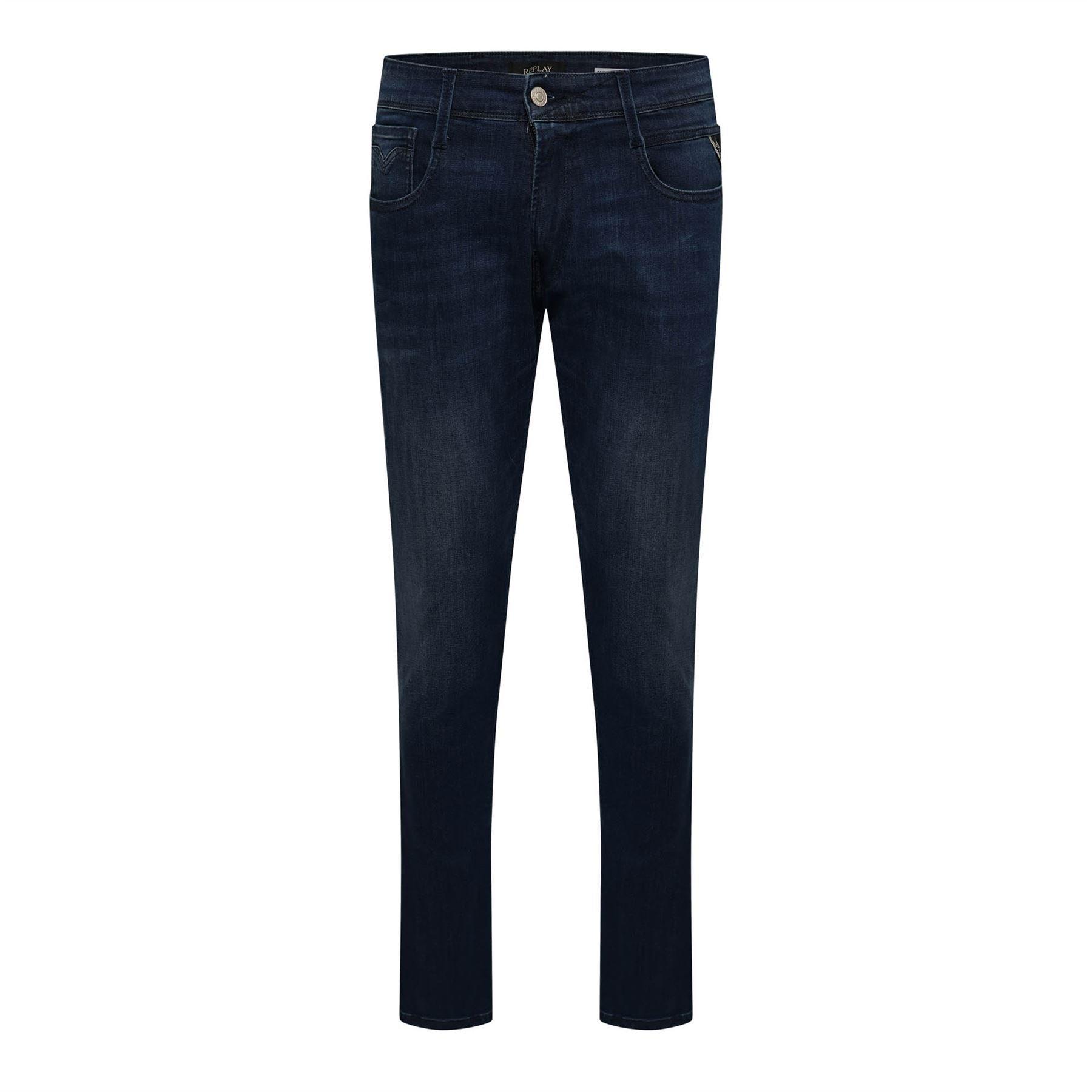 Replay Men's Anbass Slim-Fit Jeans - Blue - 32R