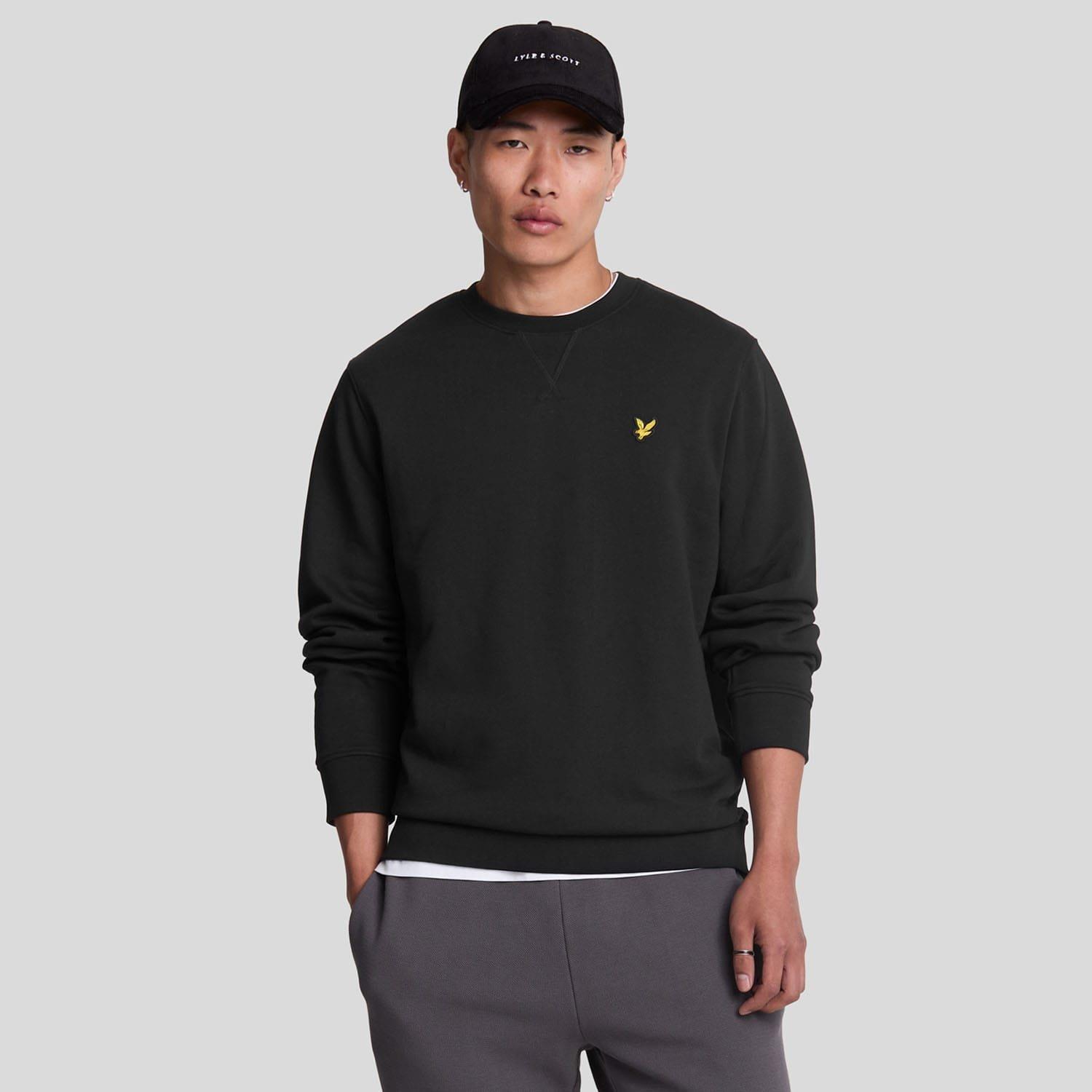 Black - Lyle and Scott - Football For All Graphic Sweatshirt - 1
