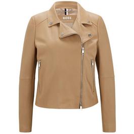 Hugo C_Saleli Leather Jacket