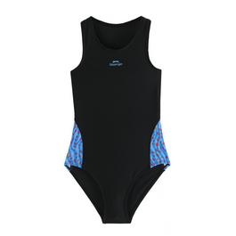 Slazenger Splice Racerback Swimsuit Junior