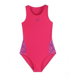 Slazenger Splice Racerback Swimsuit Junior