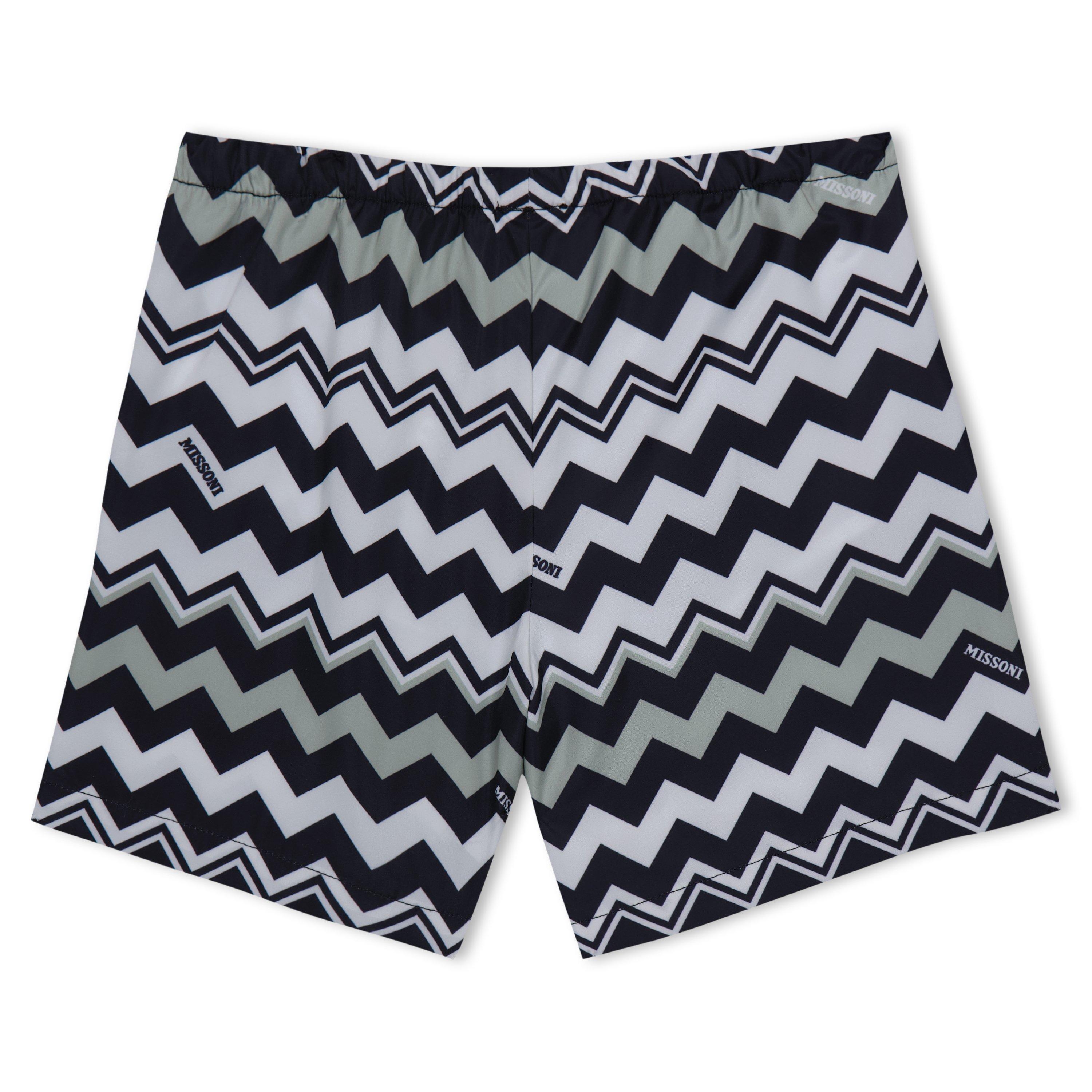 Gr/Bl/Wh 930BC - Missoni - Kids' Swim Shorts - 2