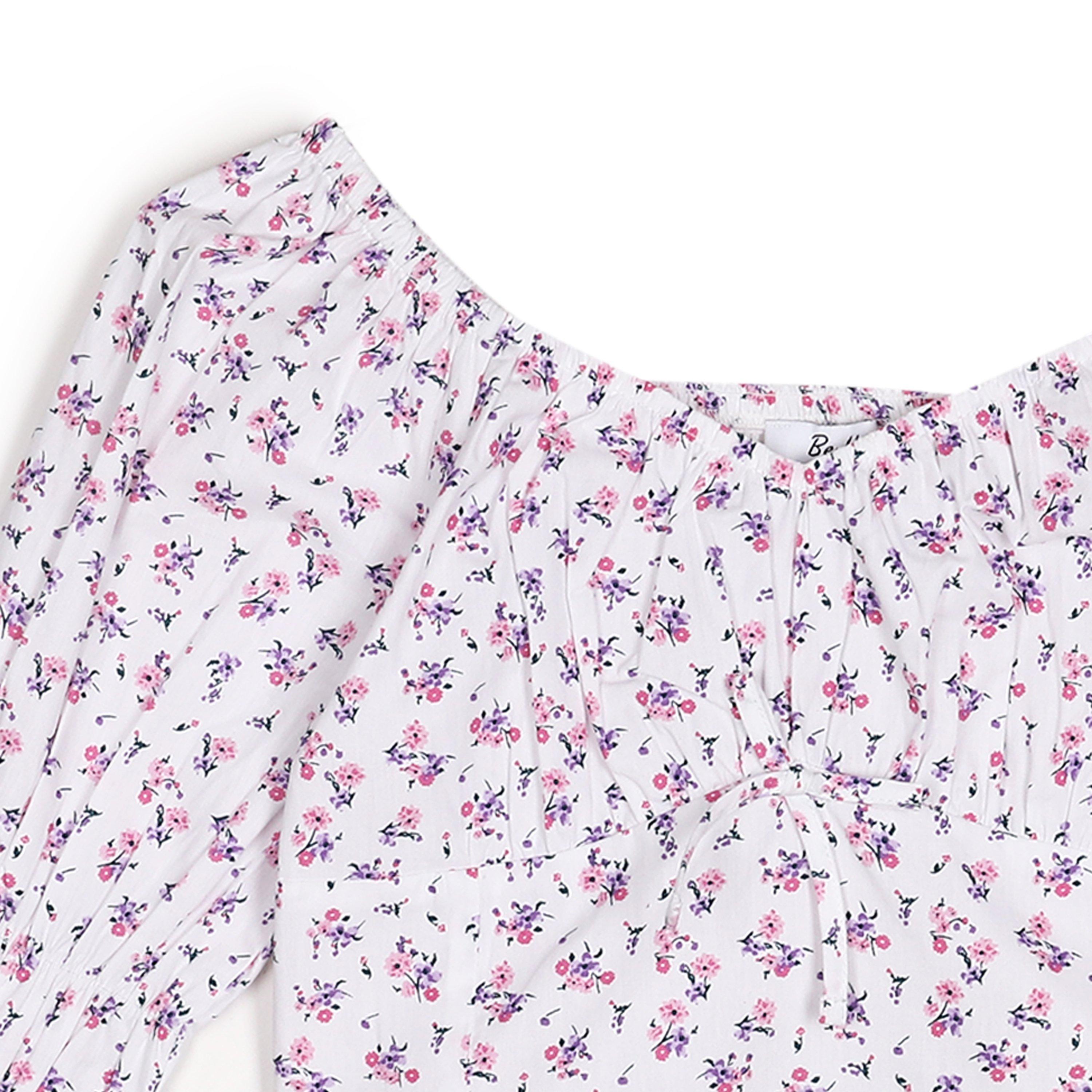 HVID - Be You - Floral Crop Top & Skirt Childrens - 4