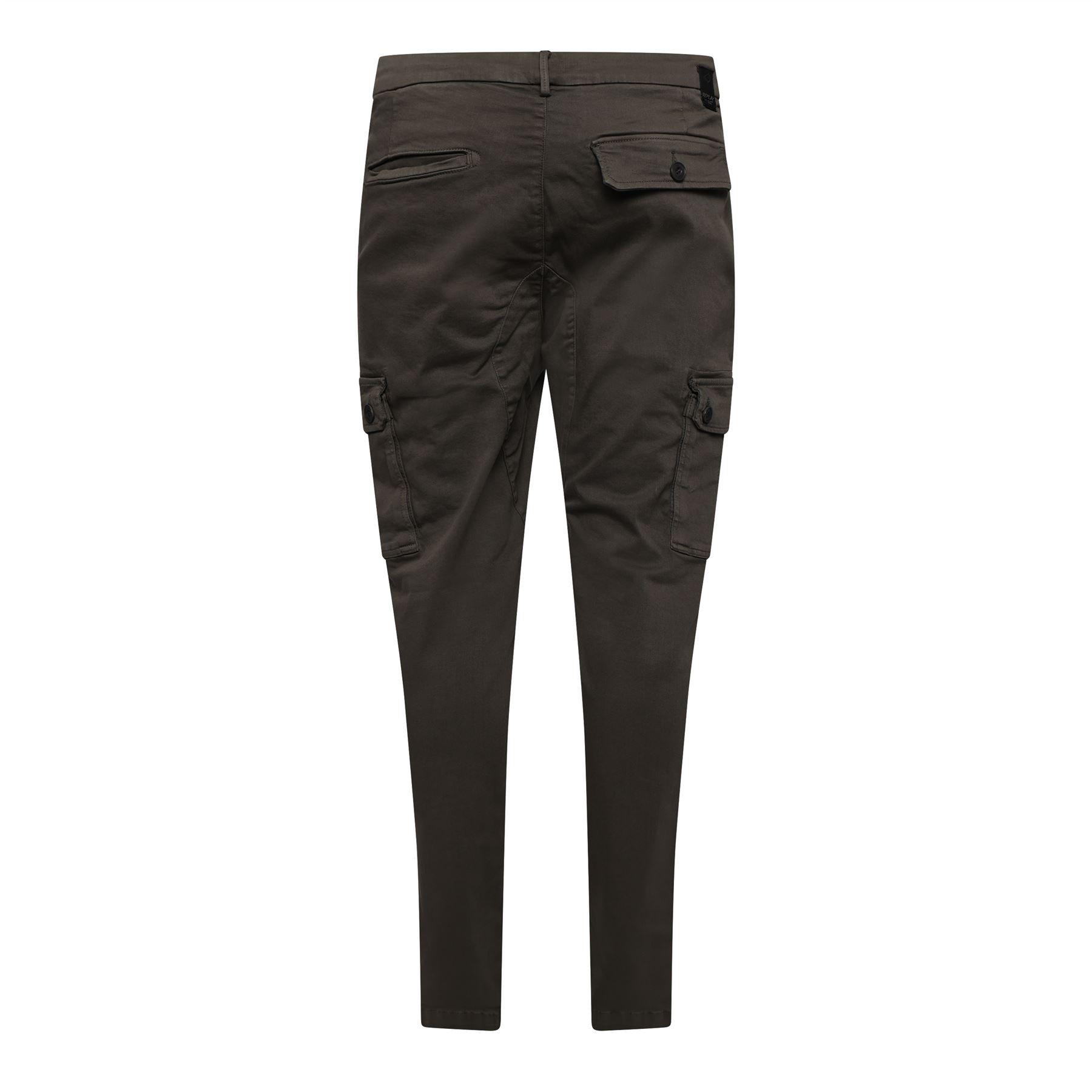 Green - Replay - Jaan Slim-Fit Cargos - 2