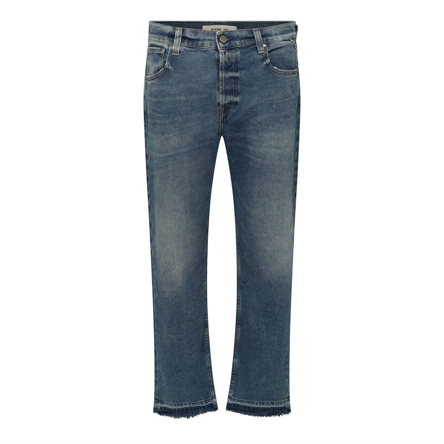 Blue - Replay - Maijke Straight-Fit Jeans - 1