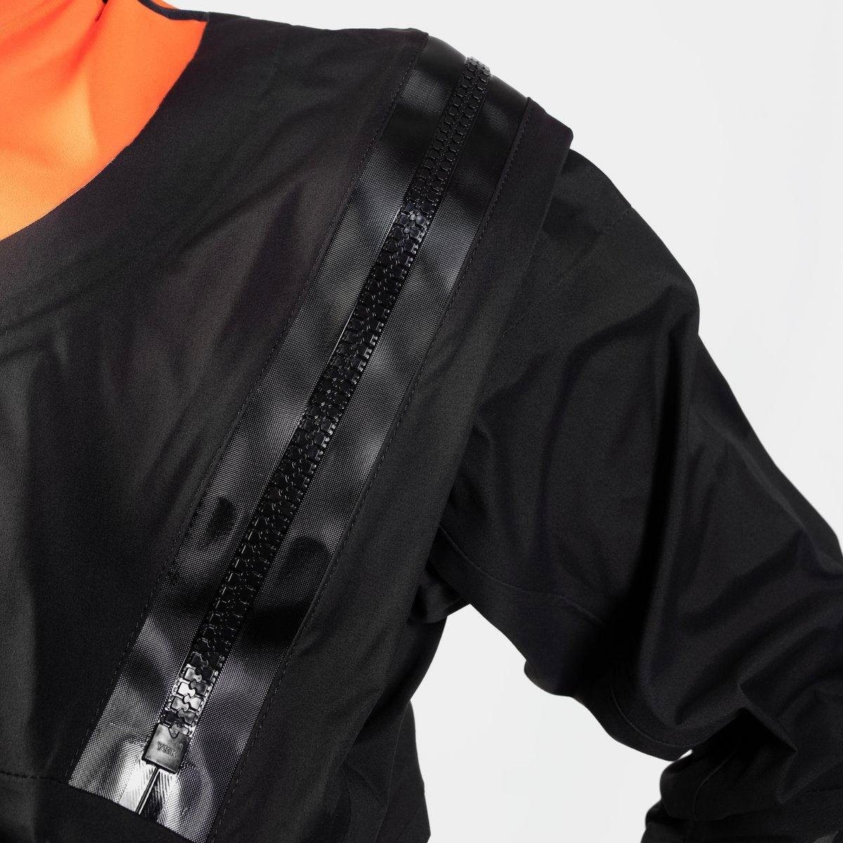 Black - Gul - CODE ZERO U-ZIP EZ DRYSUIT - 4