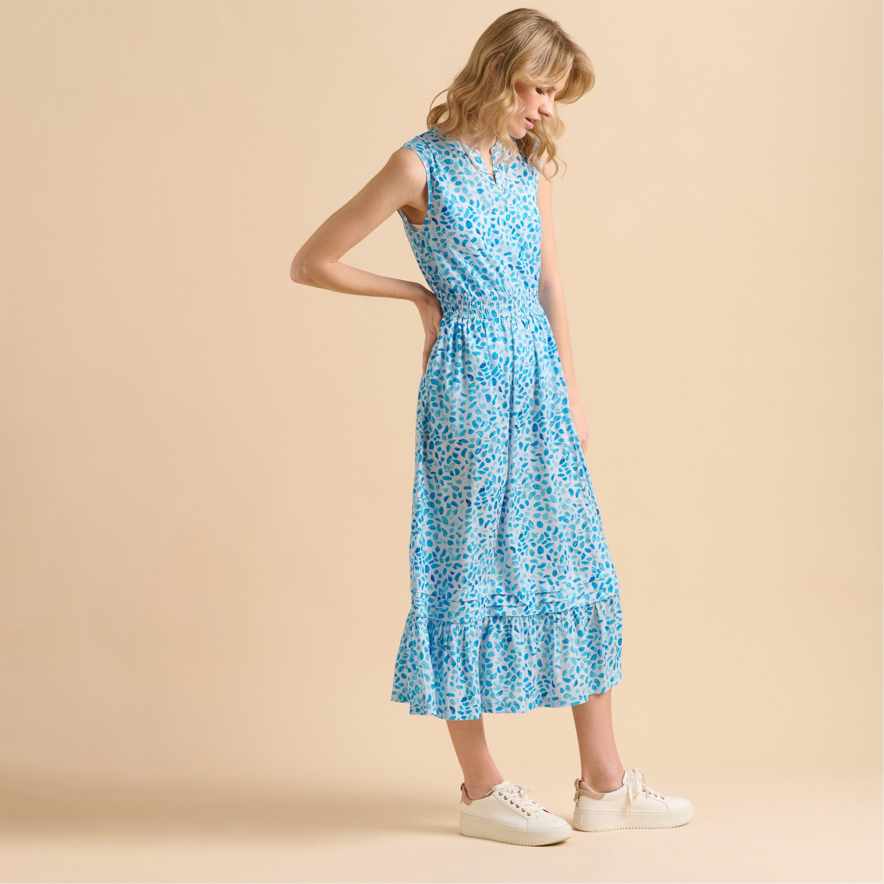 Blue - Brakeburn - Sea Glitter Maxi Dress - 3