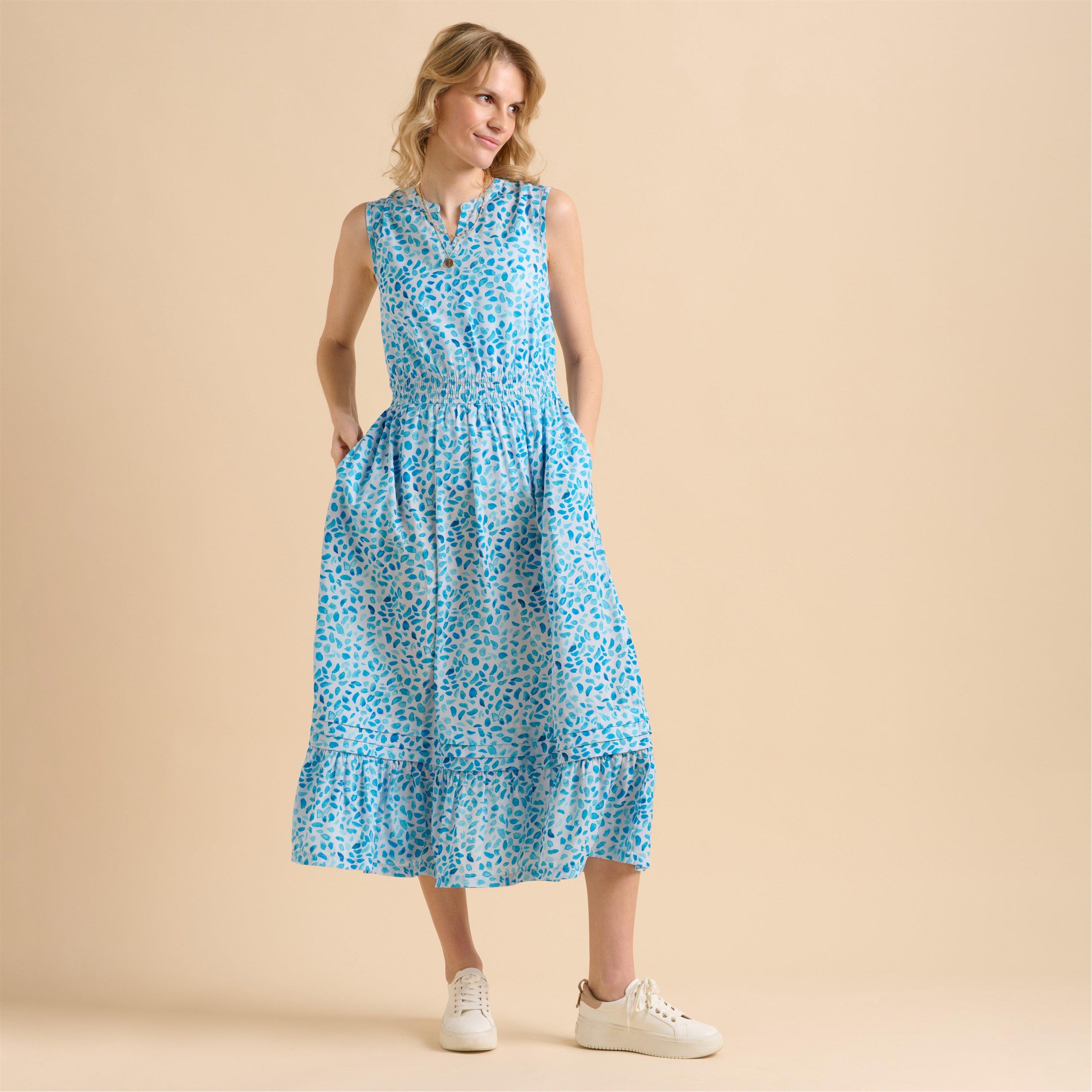 Blue - Brakeburn - Sea Glitter Maxi Dress - 4
