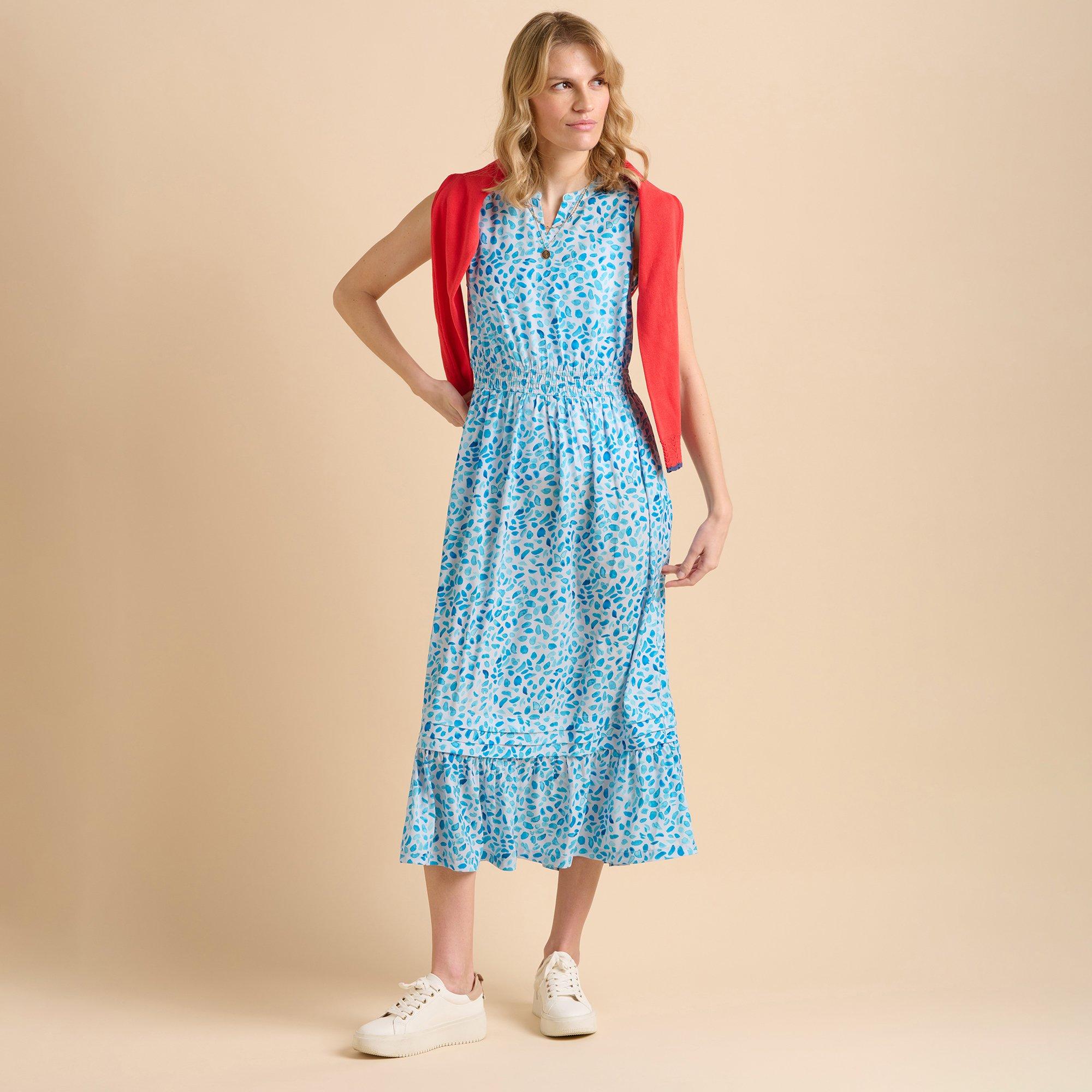 Blue - Brakeburn - Sea Glitter Maxi Dress - 5