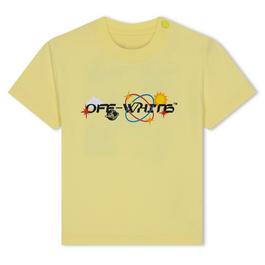 Off White Planet T-Shirt Infants