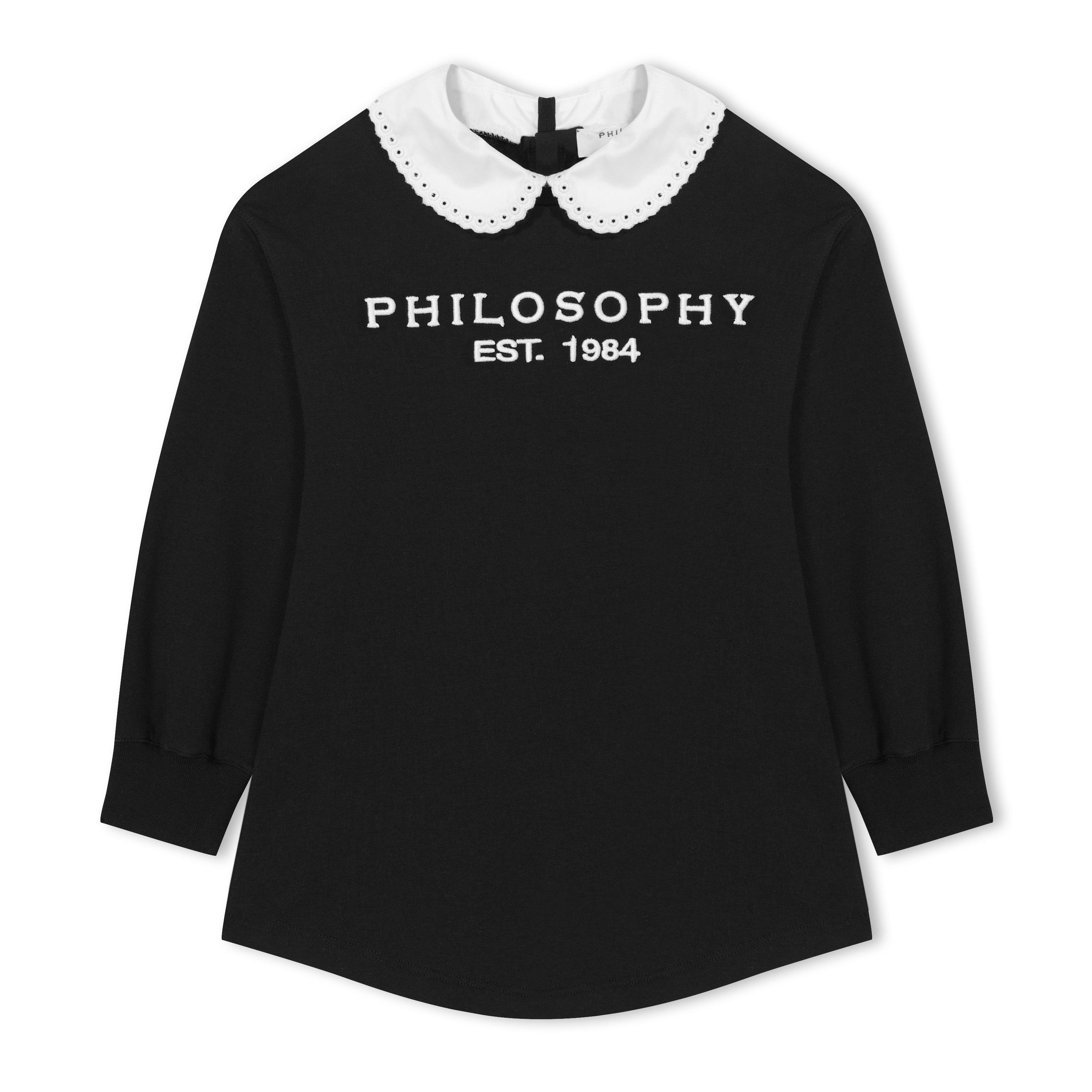 Black - Philosophy di Lorenzo Serafini - Kids' Jumper Dress - 1