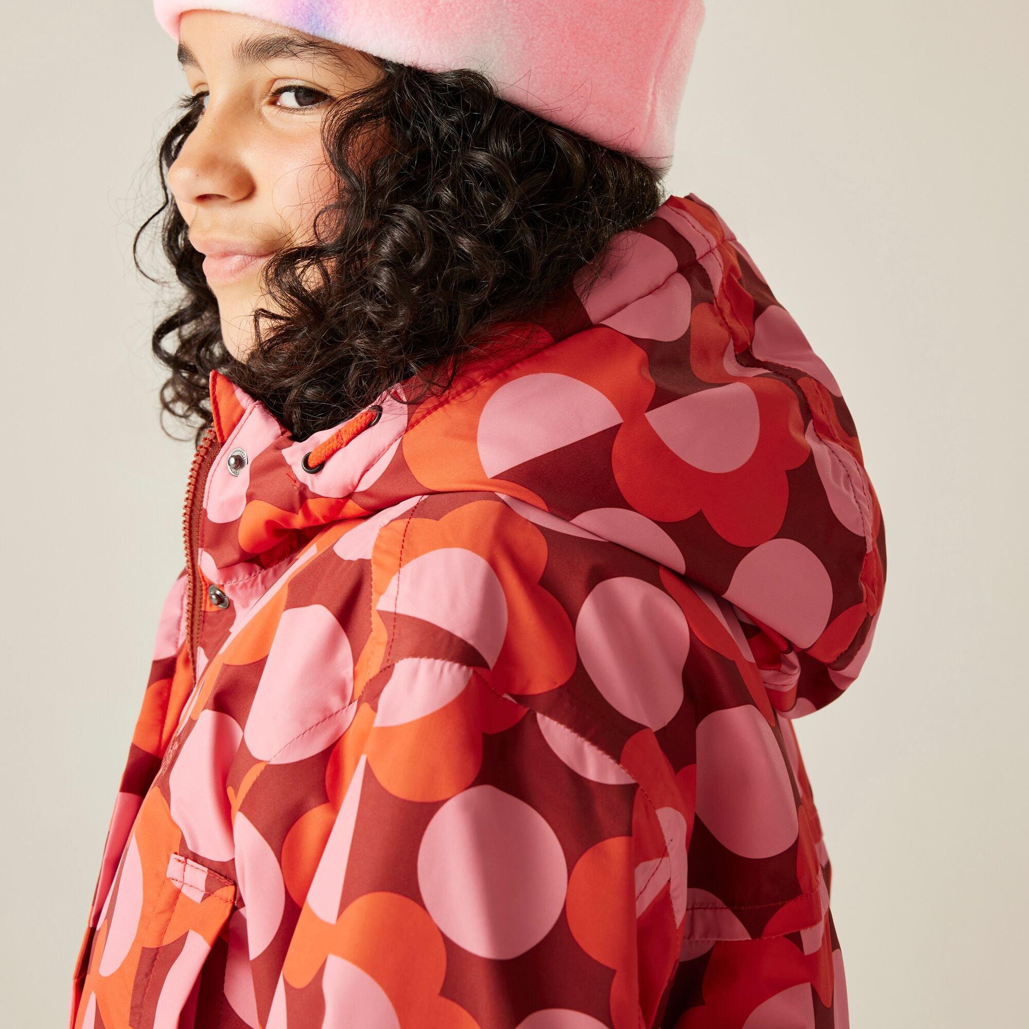 Red - Regatta - Orla Girls Waterproof - 6