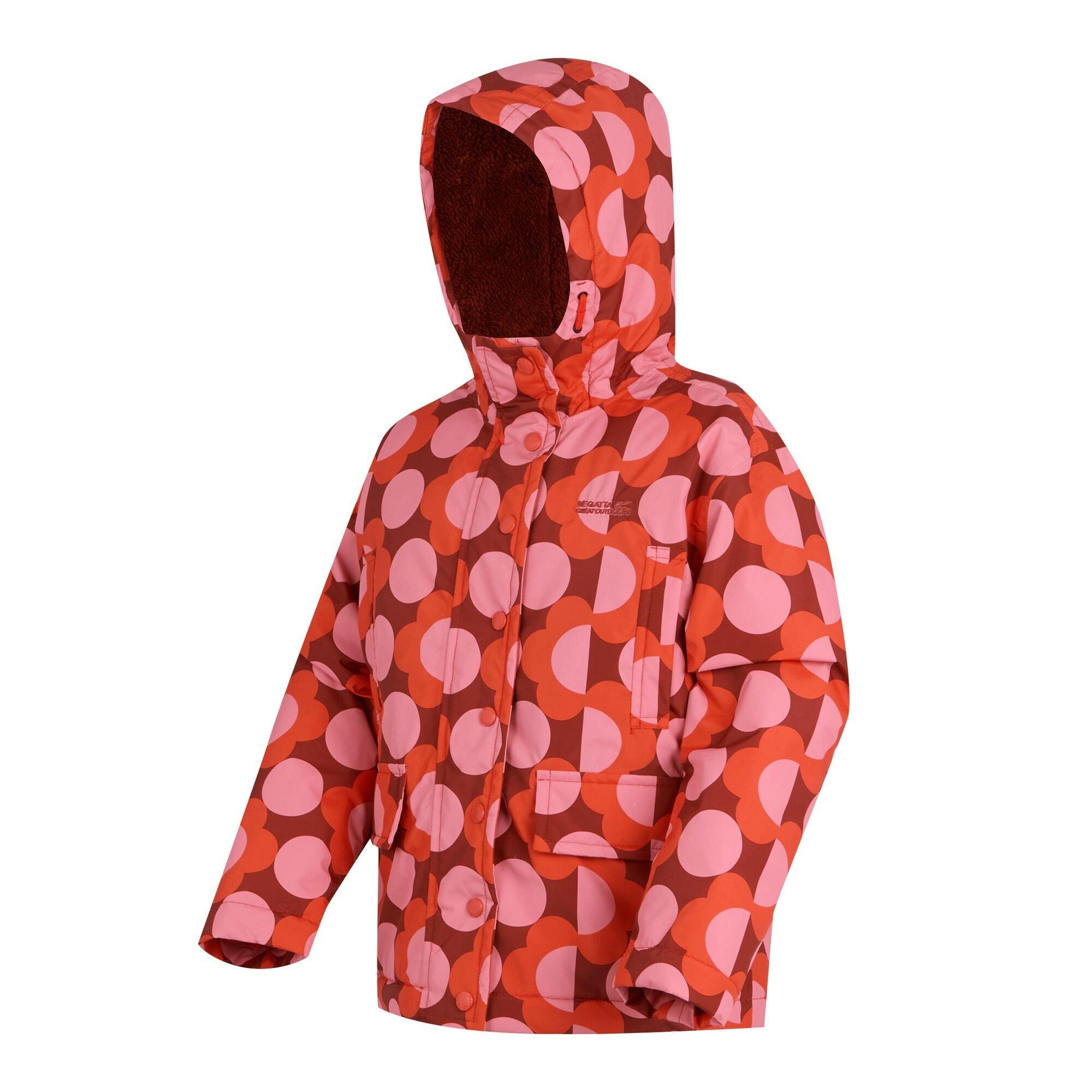 Red - Regatta - Orla Girls Waterproof - 9