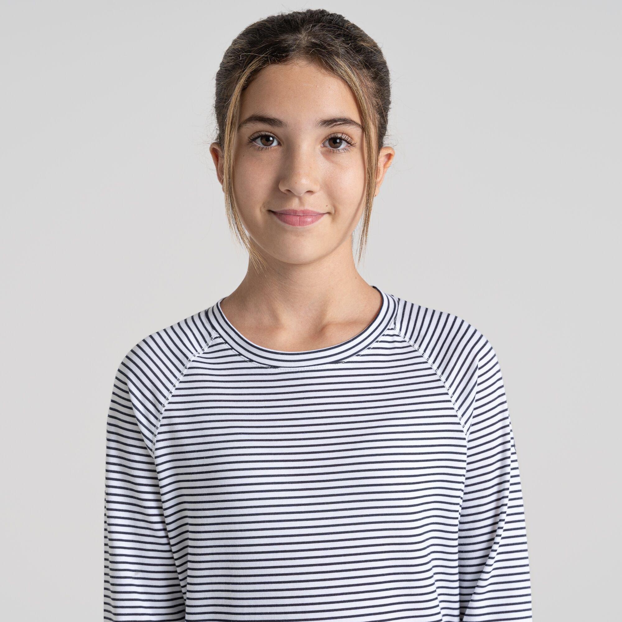 BlauMarine Str - Craghoppers - Kids' Crag Paola Long Sleeve Shirt - 3