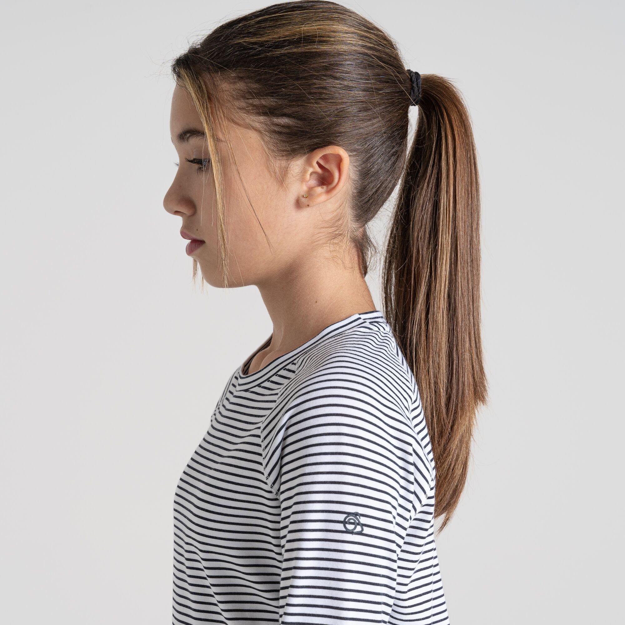 BlauMarine Str - Craghoppers - Kids' Crag Paola Long Sleeve Shirt - 4