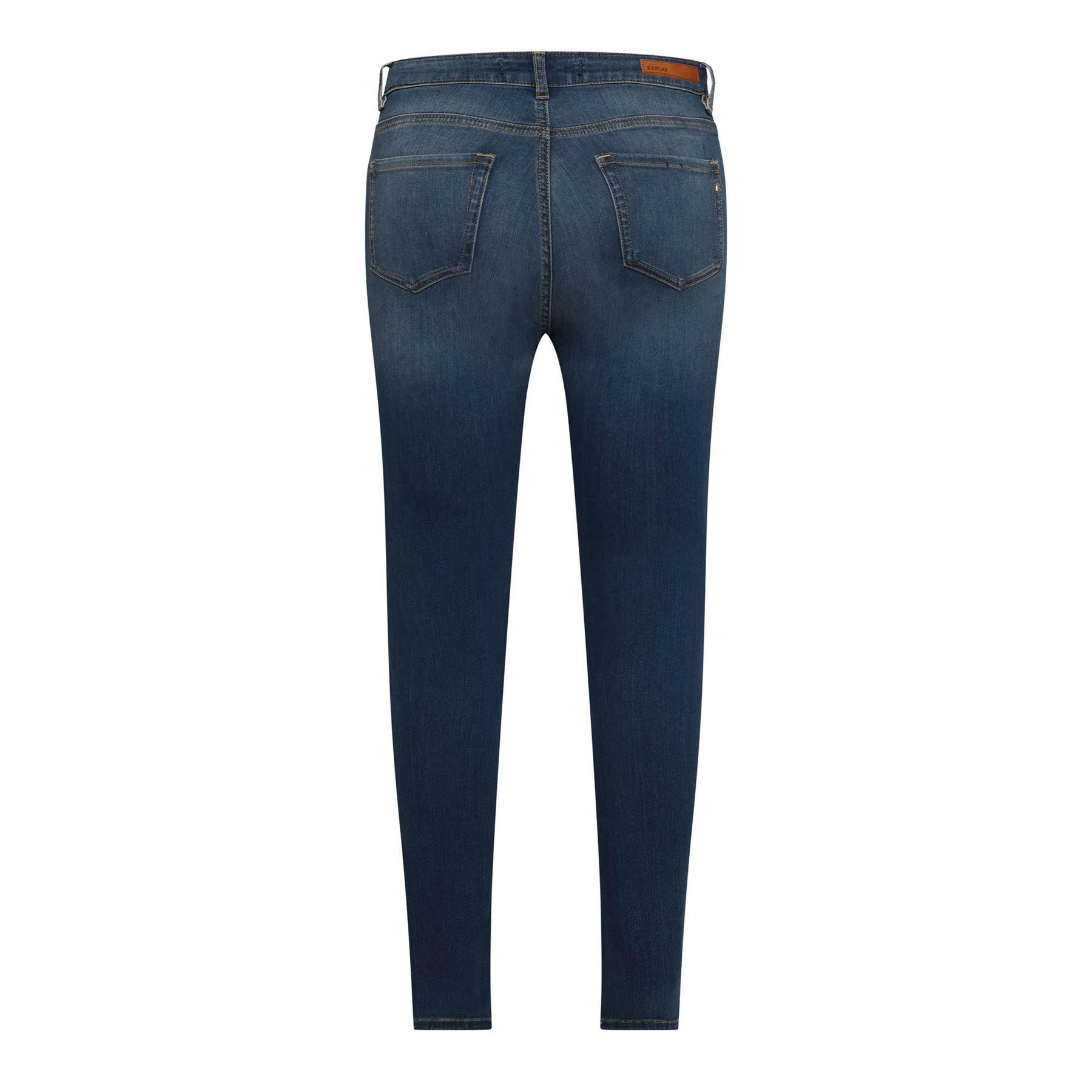 Blue - Replay - Faaby Slim-Fit Jeans - 2
