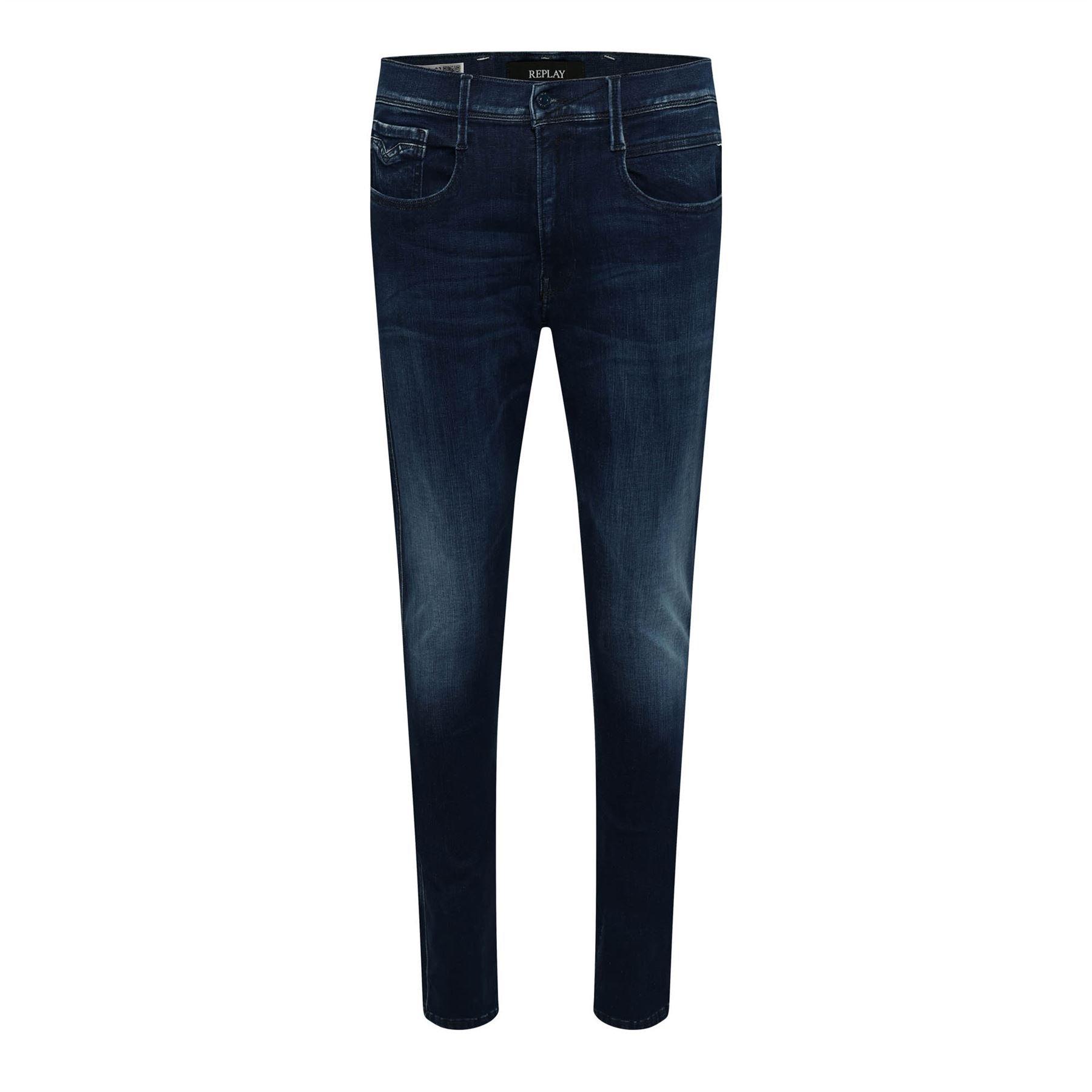 Replay Men's Bronny Slim-Fit Jeans - Blue - 33R